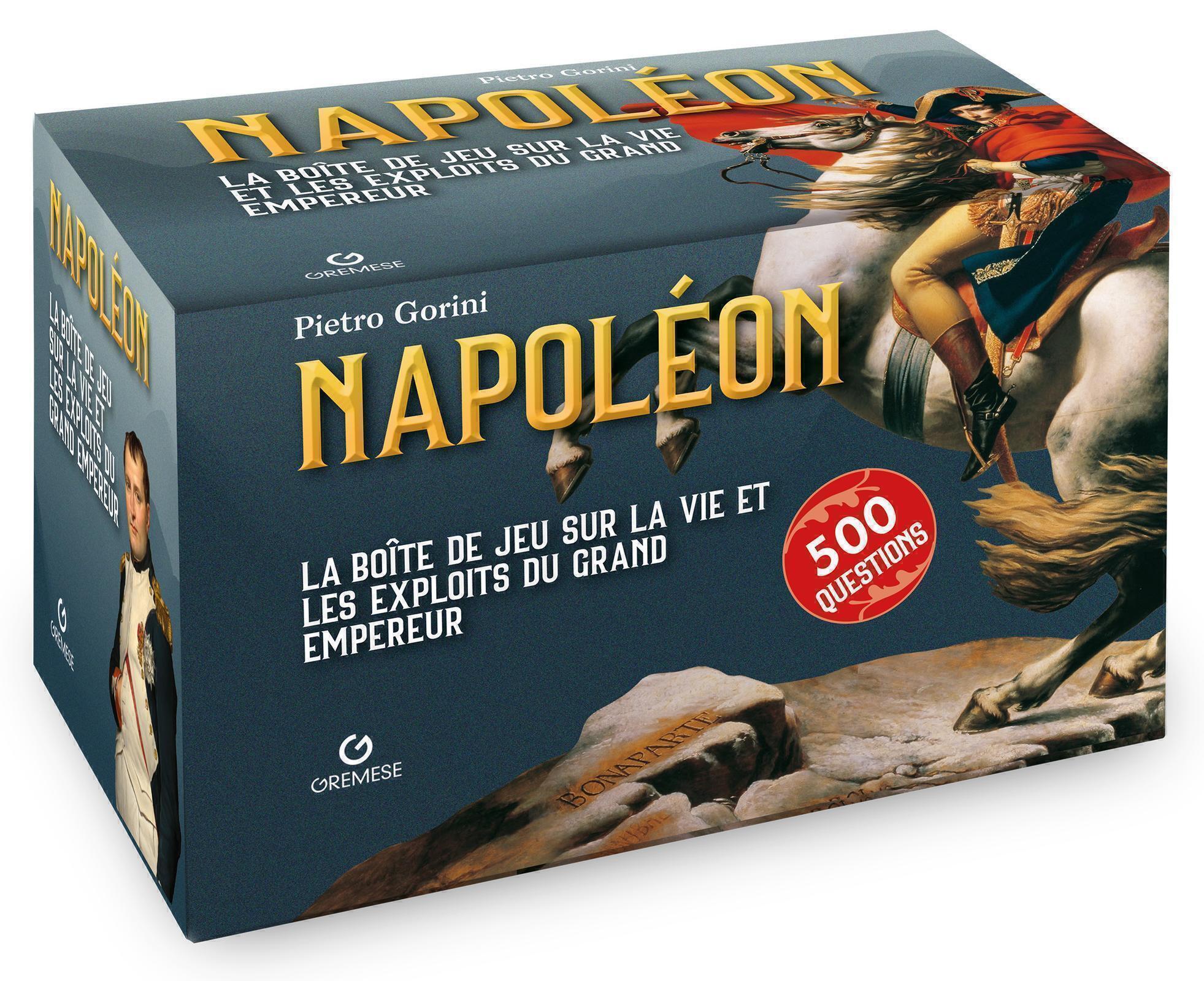 NAPOLEON - LA BOITE DE JEU SUR LA VIE ET LES EXPLOITS DU GRAND EMPEREUR