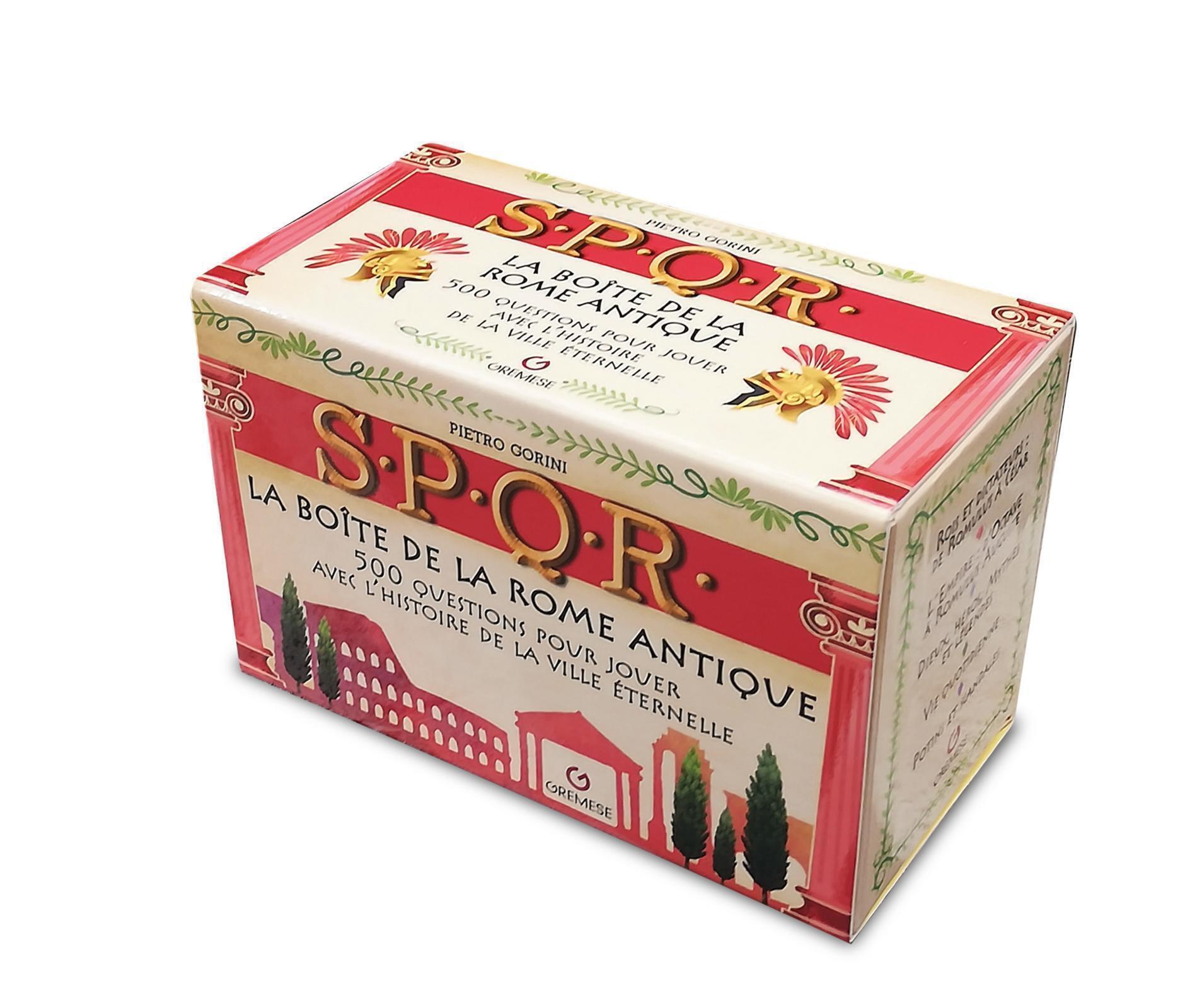 S.P.Q.R. - LA BOITE DE LA ROME ANTIQUE