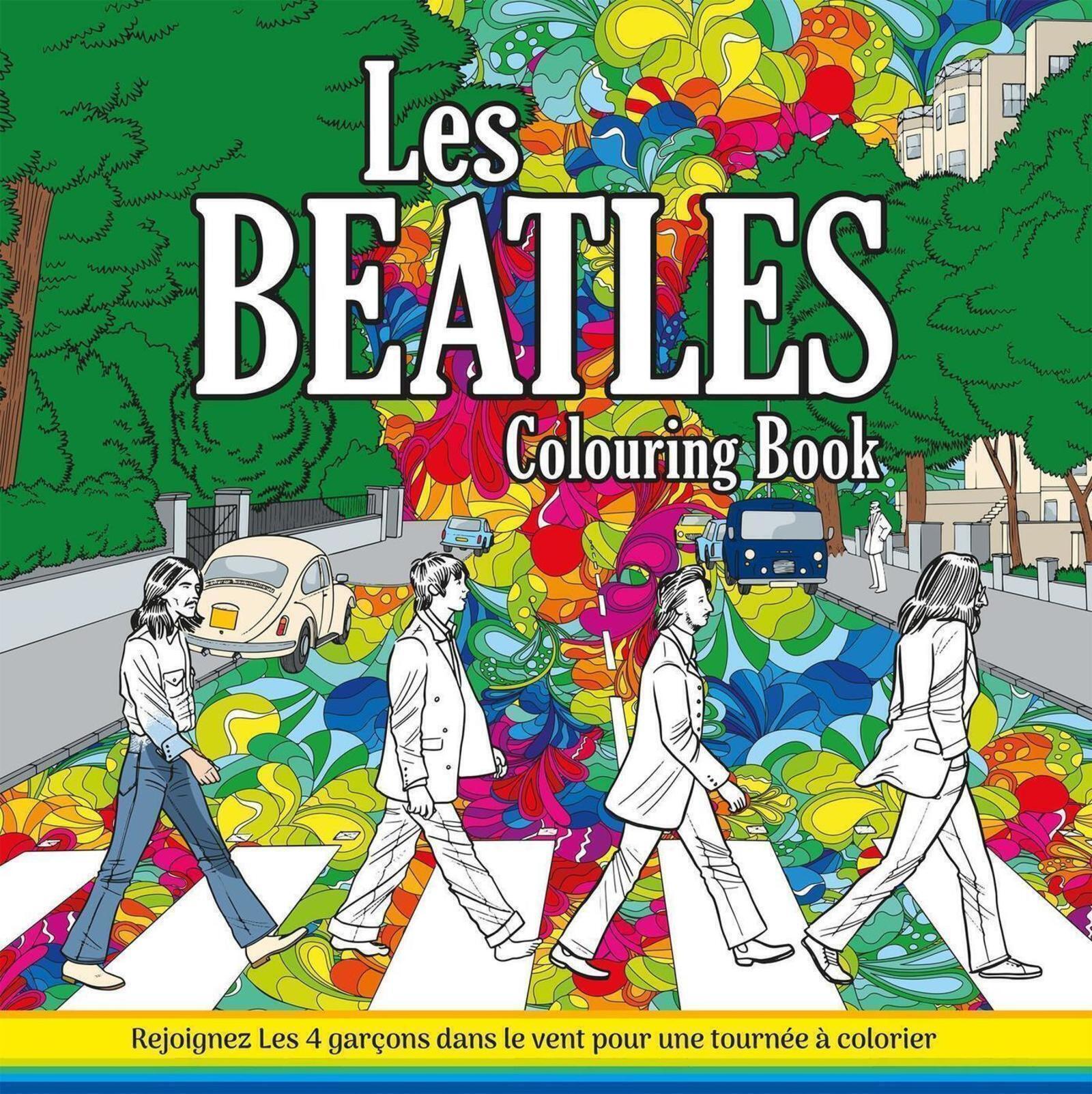 BEATLES - LIVRE DE COLORIAGE
