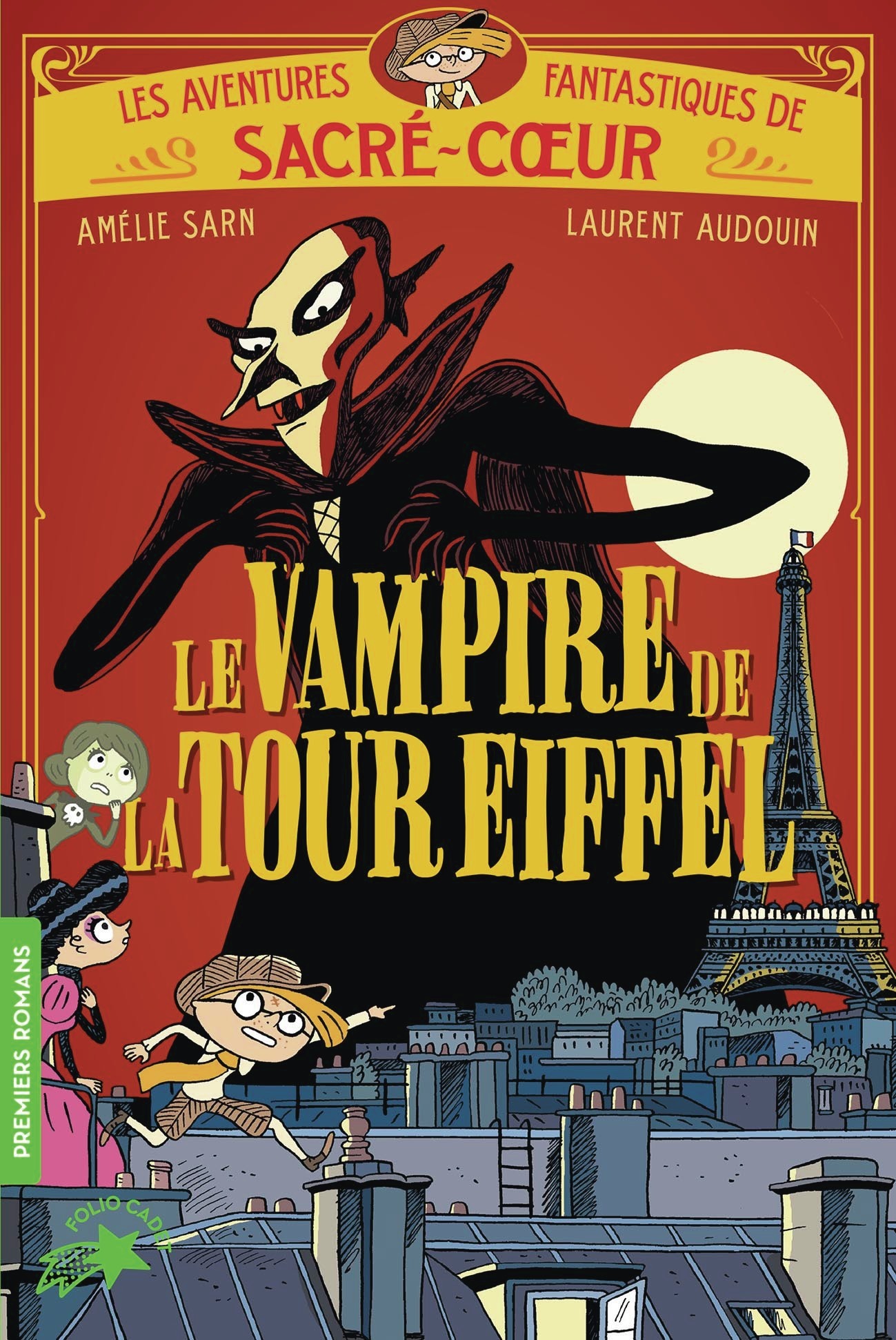 AVENTURES FANTASTIQUES DE SACRE-COEUR - LE VAMPIRE DE LA TOUR EIFFEL - VOL02