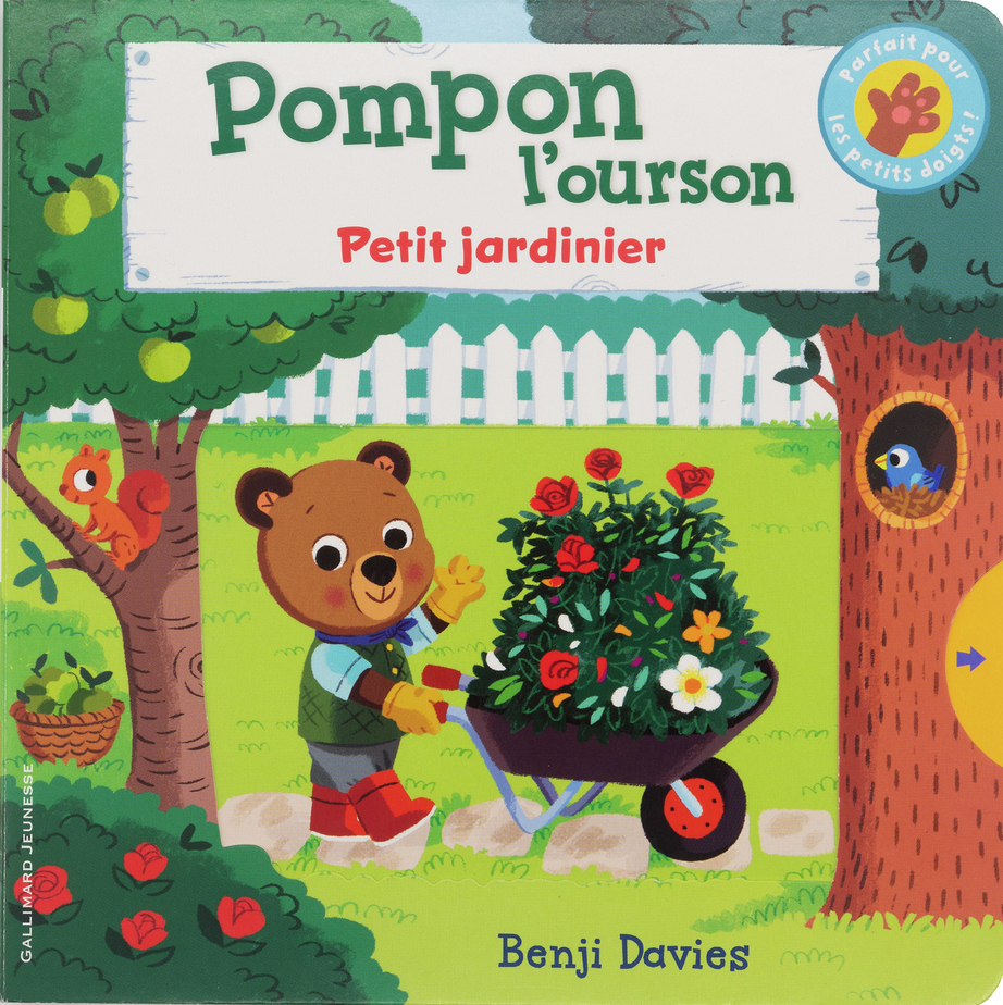 POMPON L´OURSON - PETIT JARDINIER