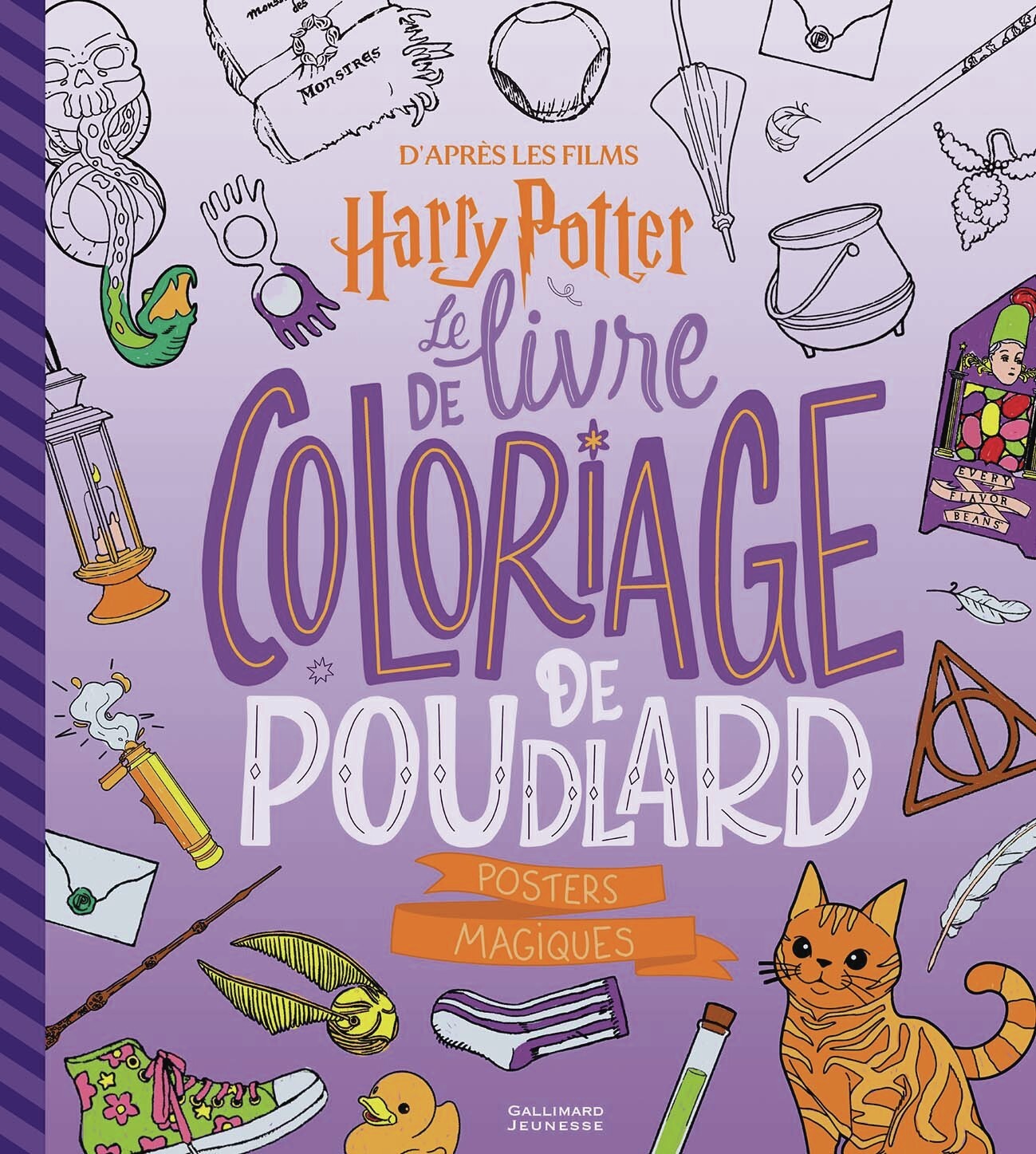 HARRY POTTER - HARRY POTTER - LE LIVRE DE COLORIAGE DE POUDLARD - VOL03 - POSTERS MAGIQUES