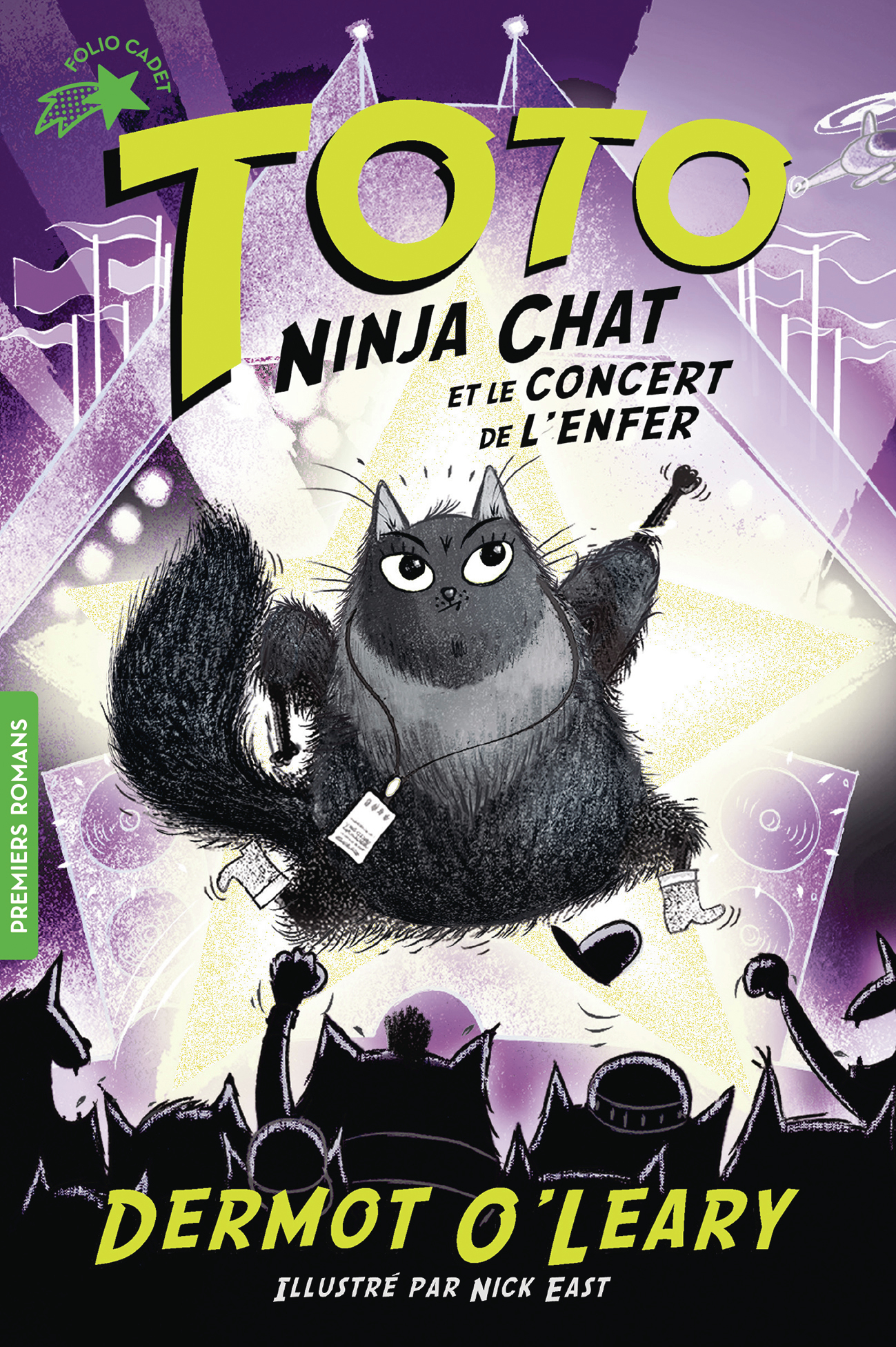 TOTO NINJA CHAT ET LE CONCERT DE L´ENFER