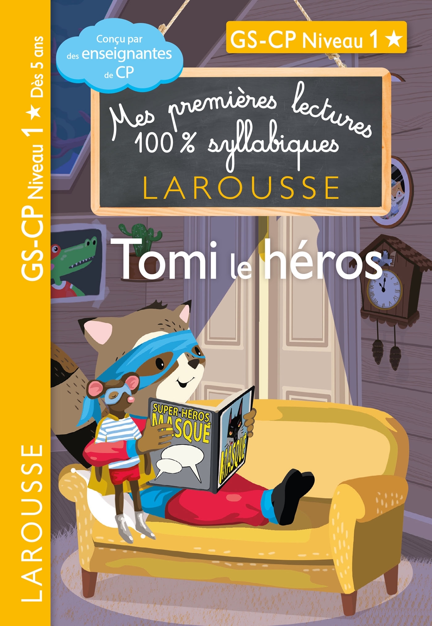 PREMIERES LECTURES SYLLABIQUES CP NIV 1 - TOMI, LE HEROS
