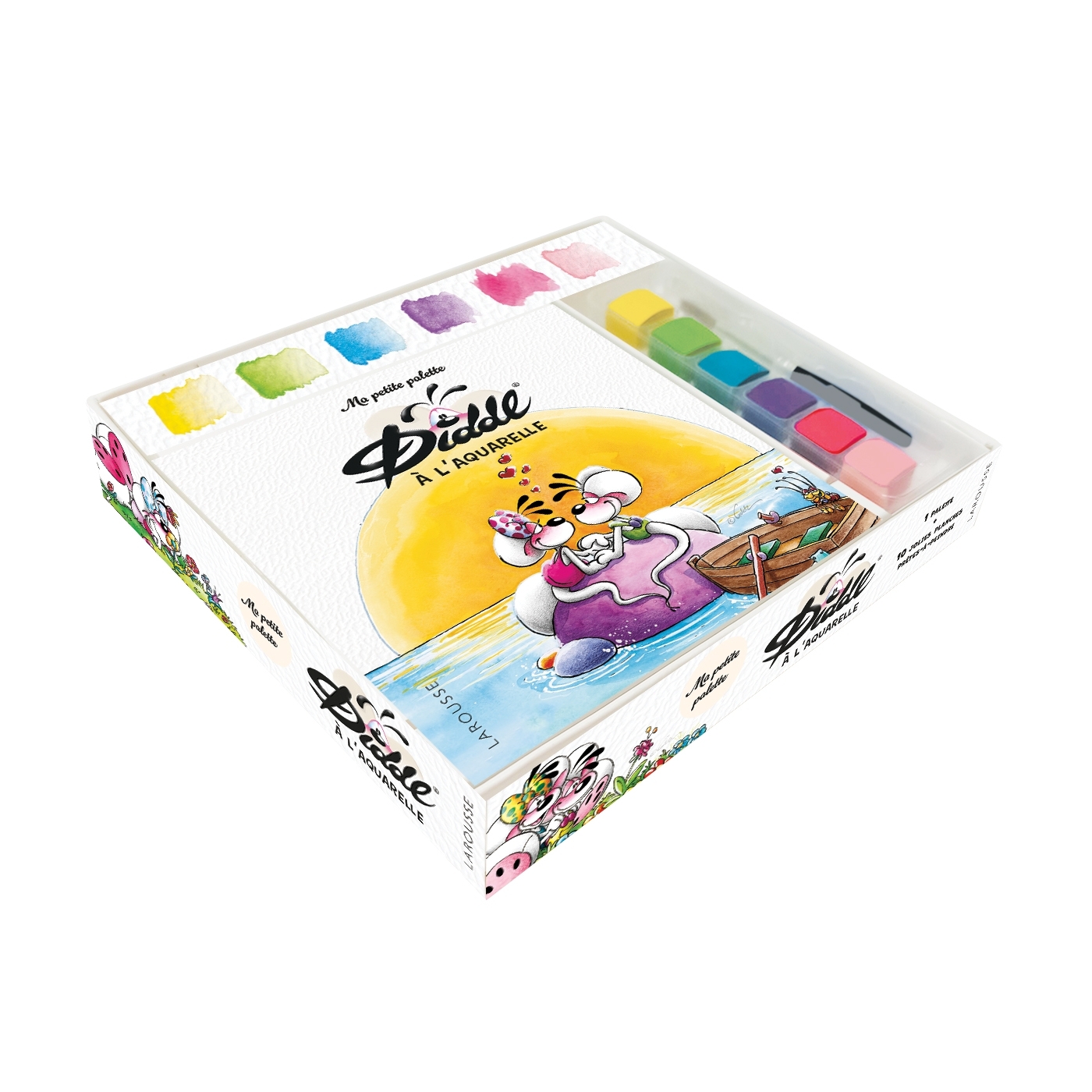 MA PETITE PALETTE DIDDL A L´AQUARELLE