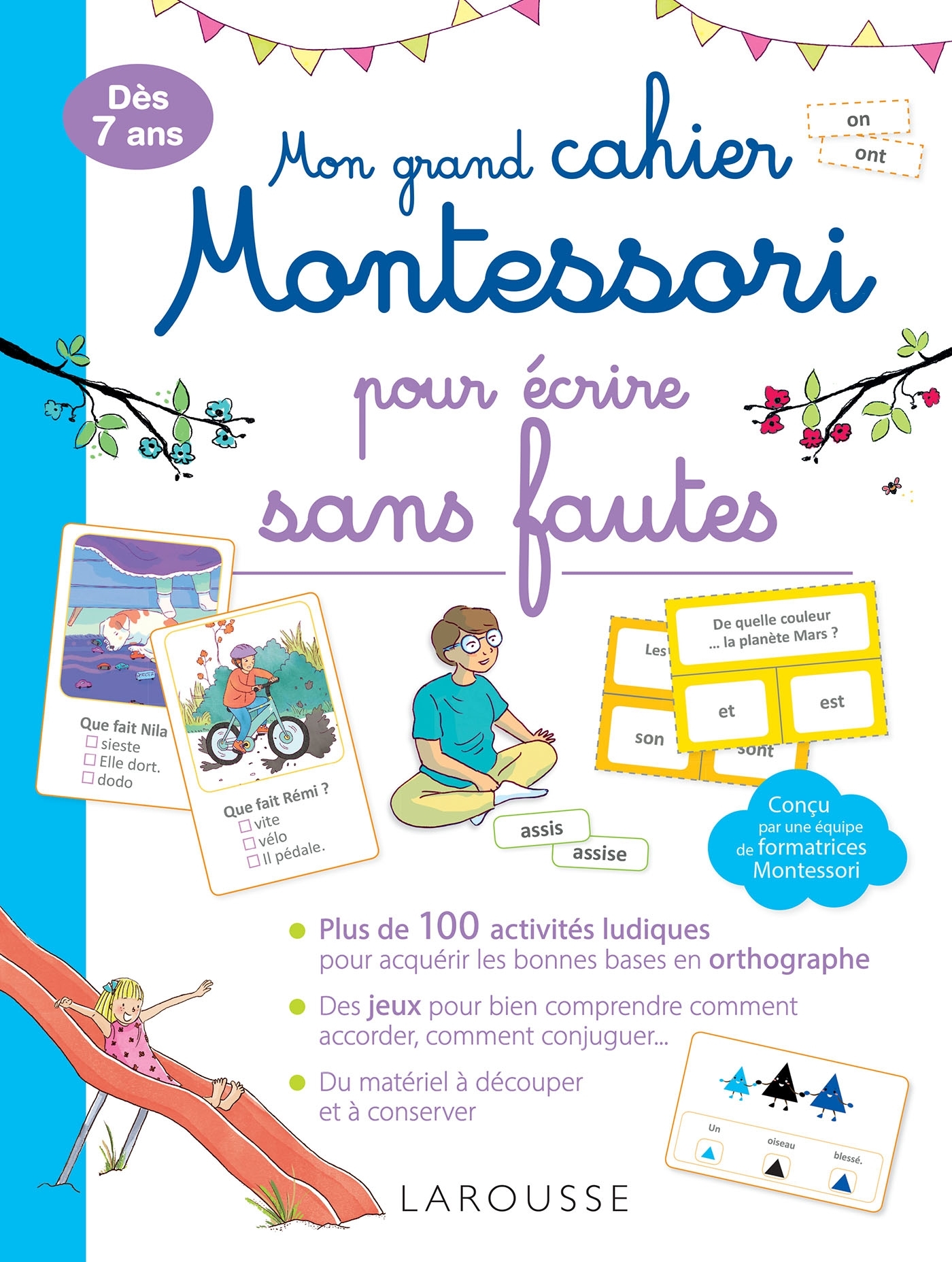 MON GRAND CAHIER MONTESSORI POUR ECRIRE SANS FAUTES