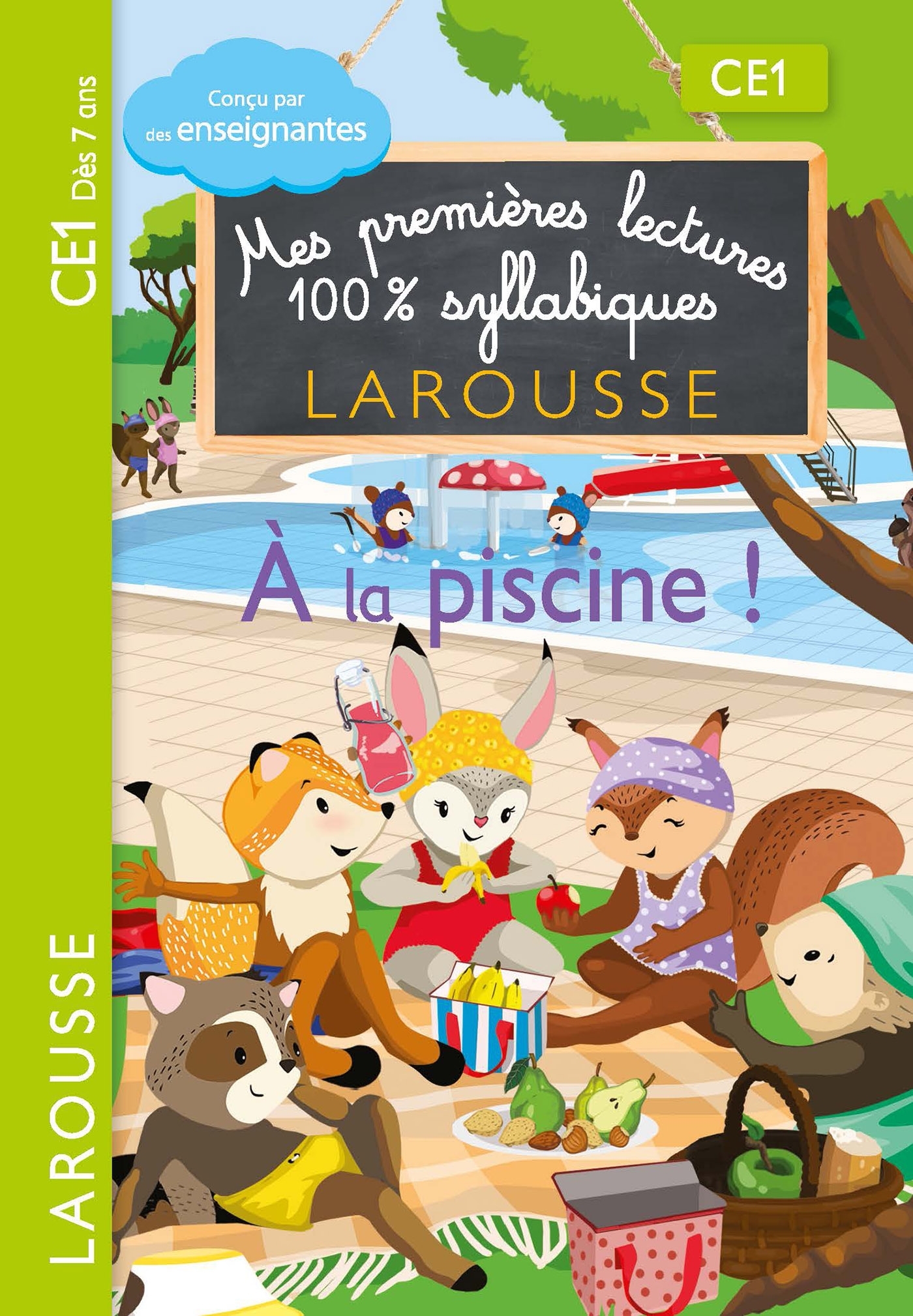 PREMIERES LECTURES SYLLABIQUES CE1 - A LA PISCINE