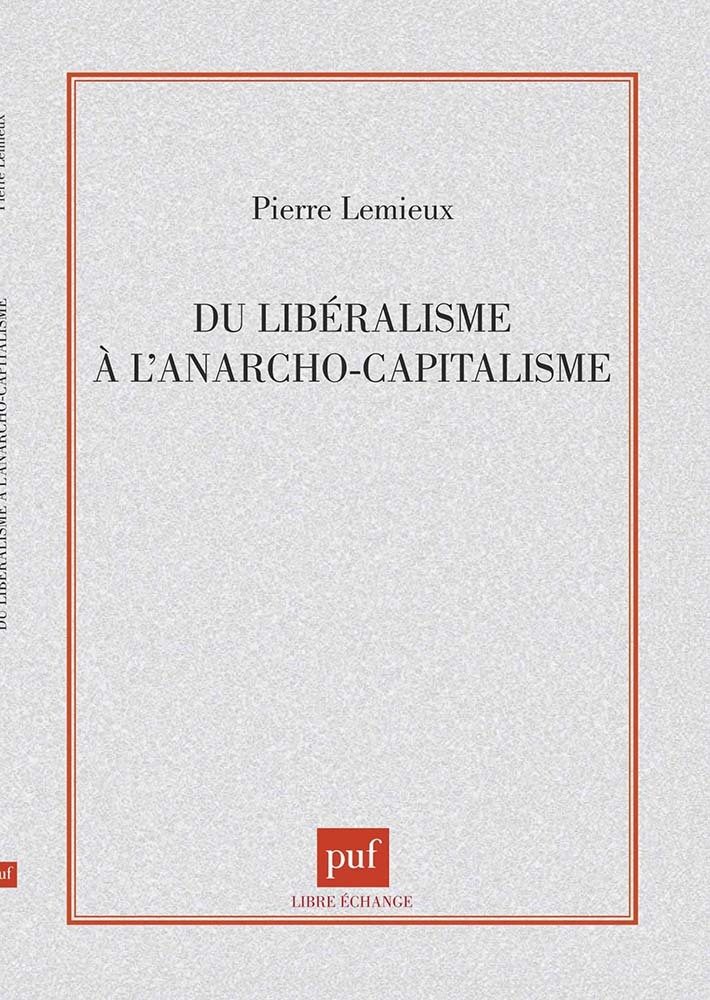 LIBERALISME A L´ANARCHO-CAPITALISME