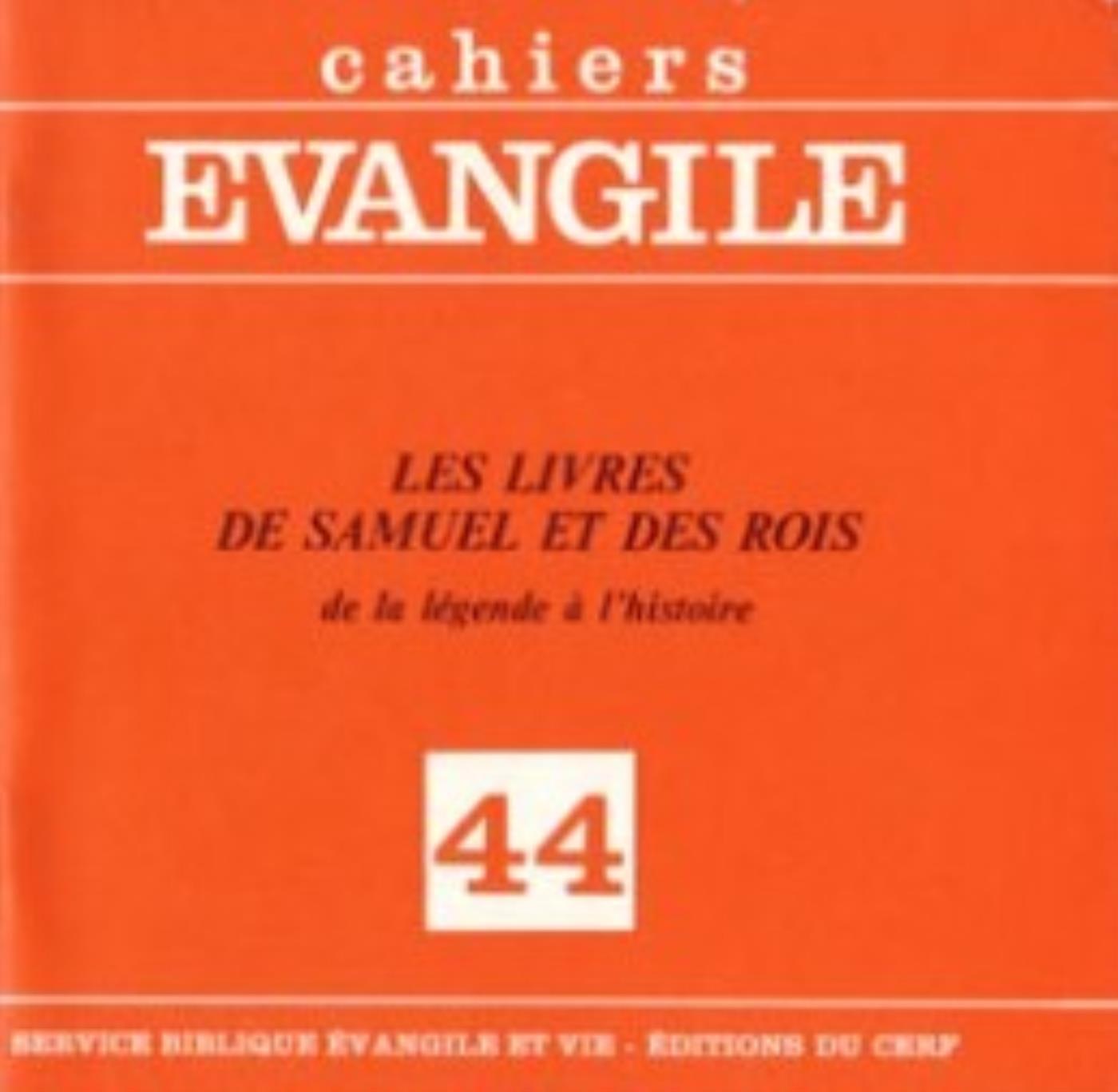 LIVRES DE SAMUEL ET DES ROIS (P. GIBERT), NO 4 4