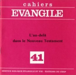 AU-DELA DANS LE NOUVEAU TESTAMENT (M. GOURGUES), NO 41
