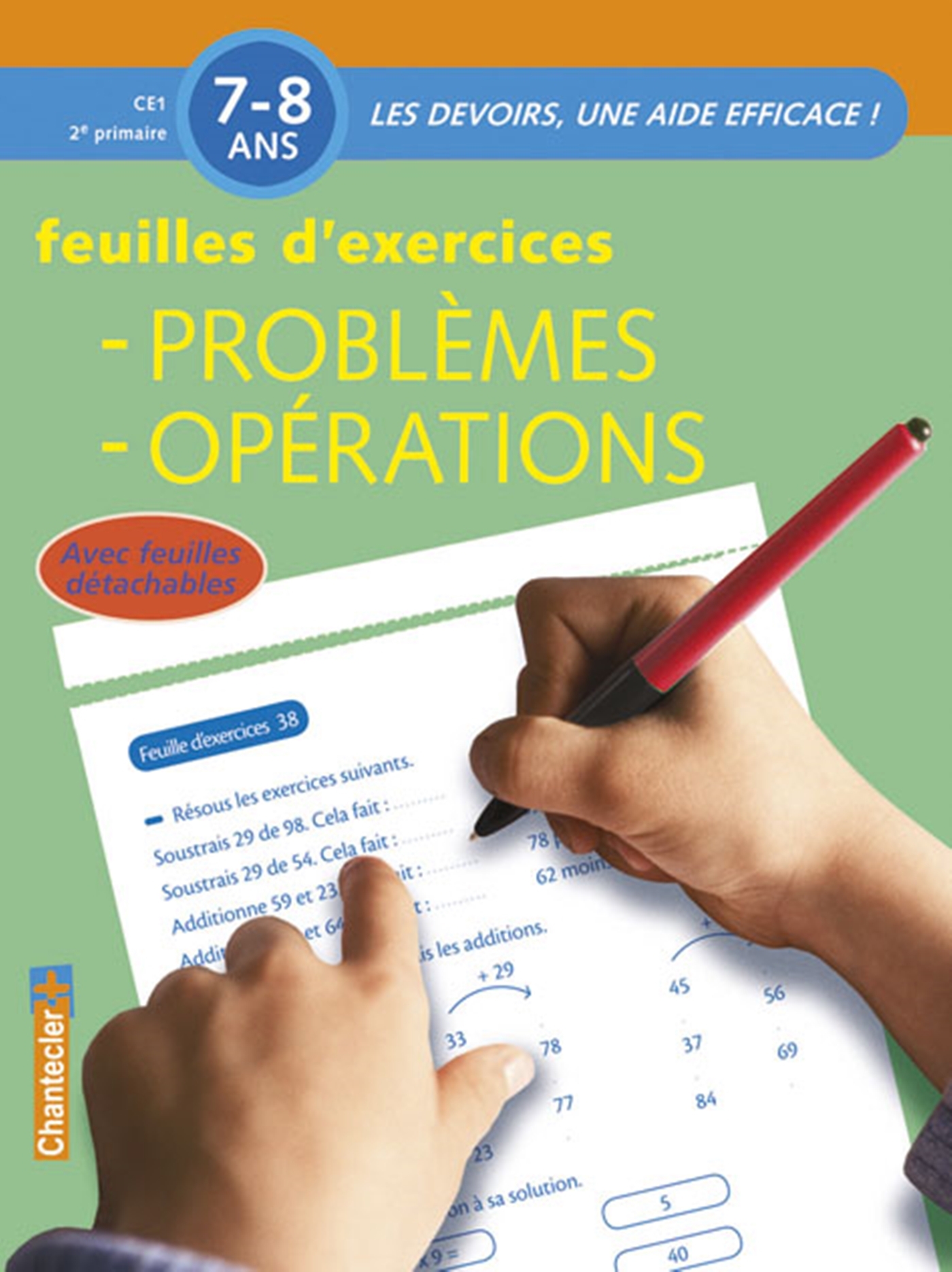 DEVOIRS - FEUILLES D´EX. PROBLEMES, OPERATIONS (7-8 ANS)