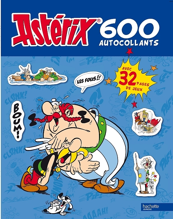 600 AUTOCOLLANTS ASTERIX