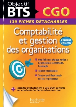 OBJECTIF BTS FICHES CGO 2015