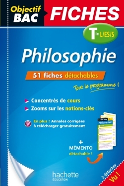 OBJECTIF BAC FICHES DETACHABLES PHILOSOPHIE T L/ES/S