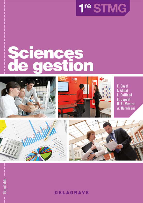SCIENCES DE GESTION 1E STMG POCHETTE ELEVE