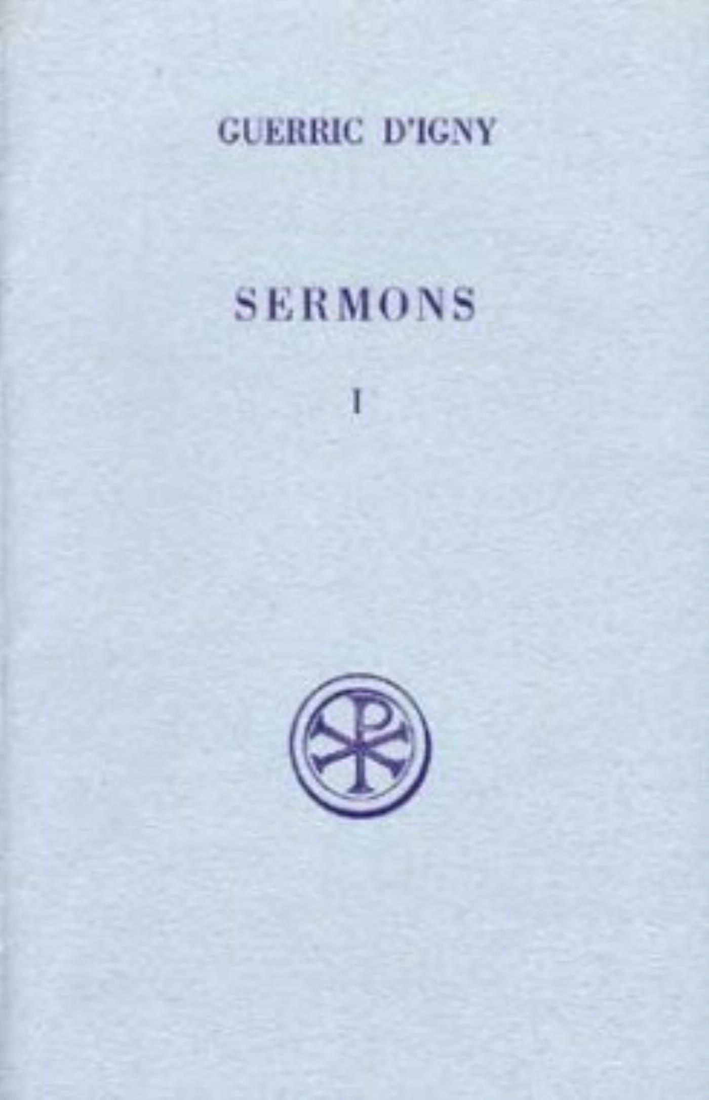 SERMONS T. I INTRODUCTION TEXTE CRITIQUE ET NOTES SOURCES CHRETIENNES 166