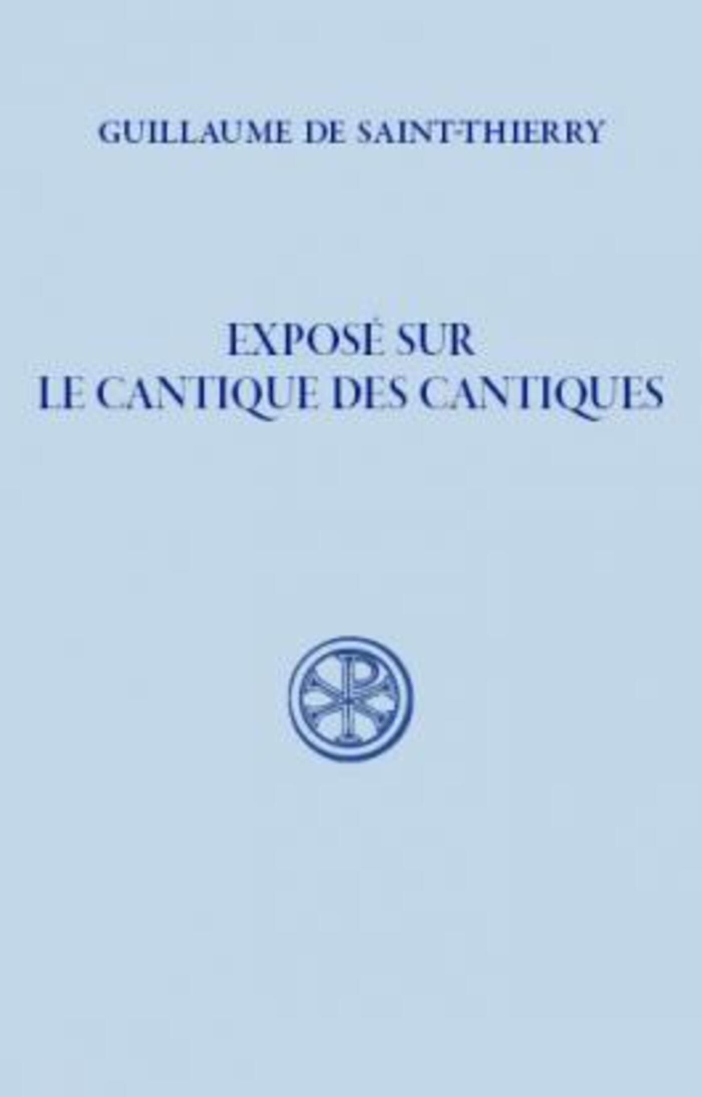 EXPOSE SUR CANTIQUE DES CANTIQUES SC 82