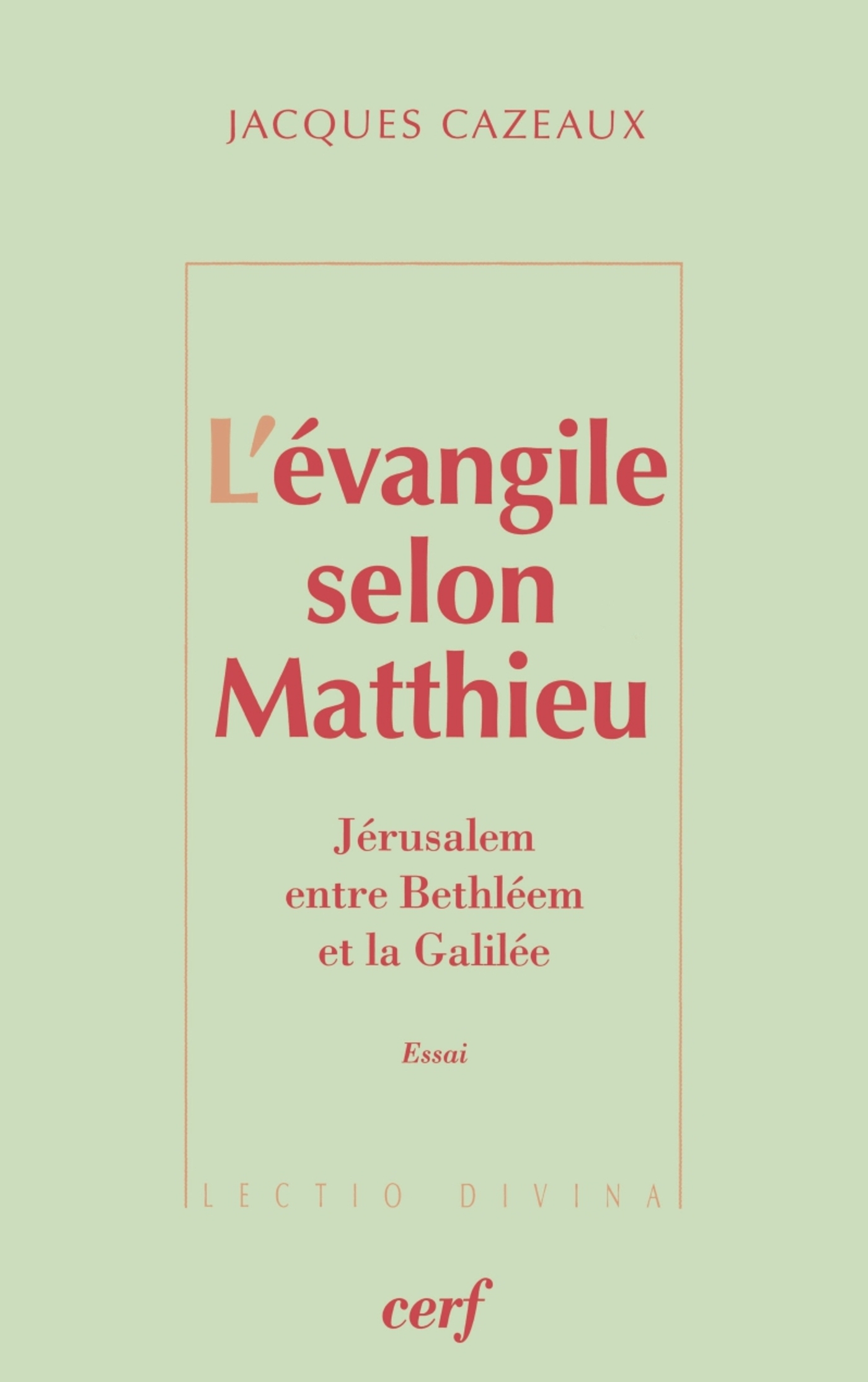 EVANGILE SELON MATTHIEU LD231