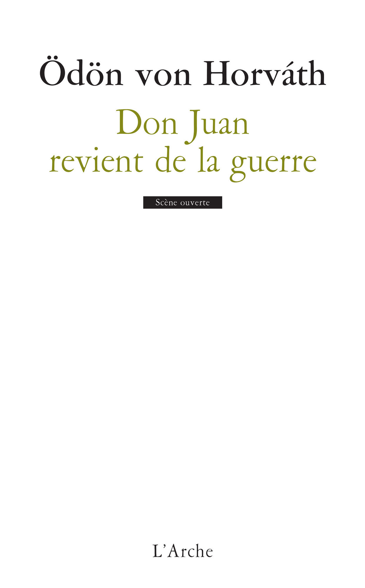 DON JUAN REVIENT DE LA GUERRE
