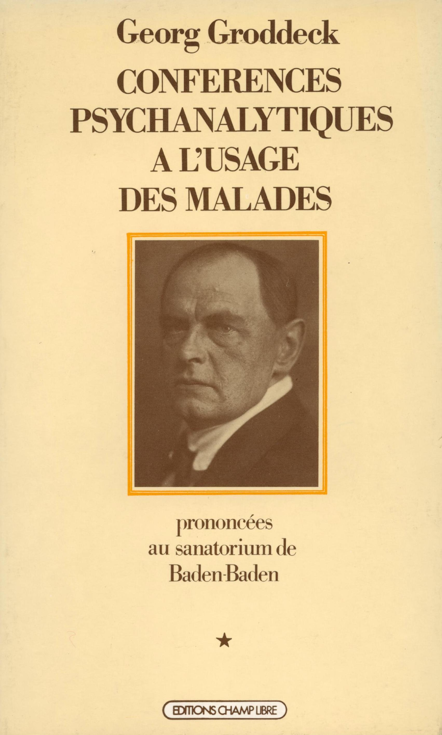 CONFERENCES PSYCHANALYTIQUES, T. 1