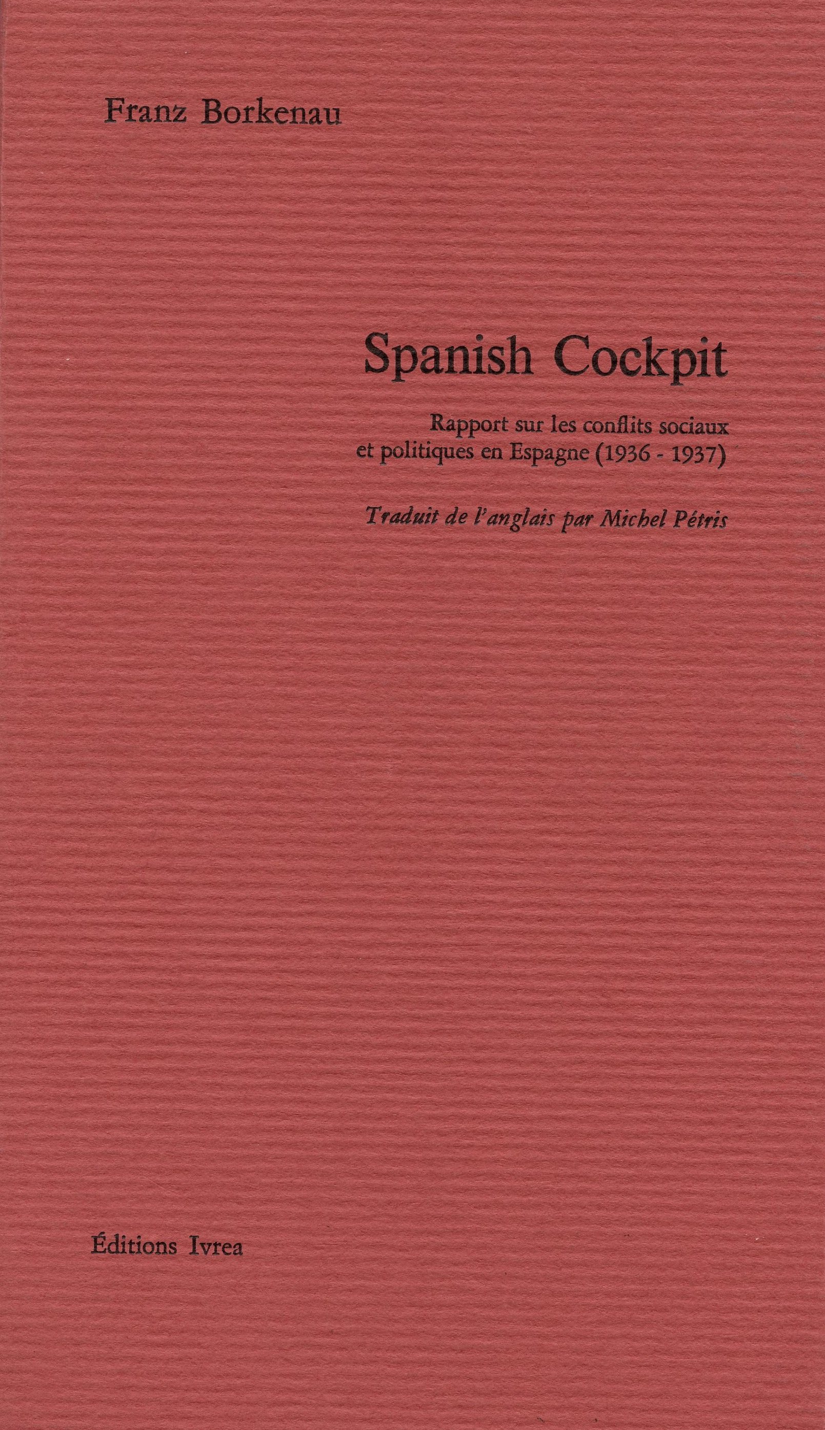 SPANISH COCKPIT