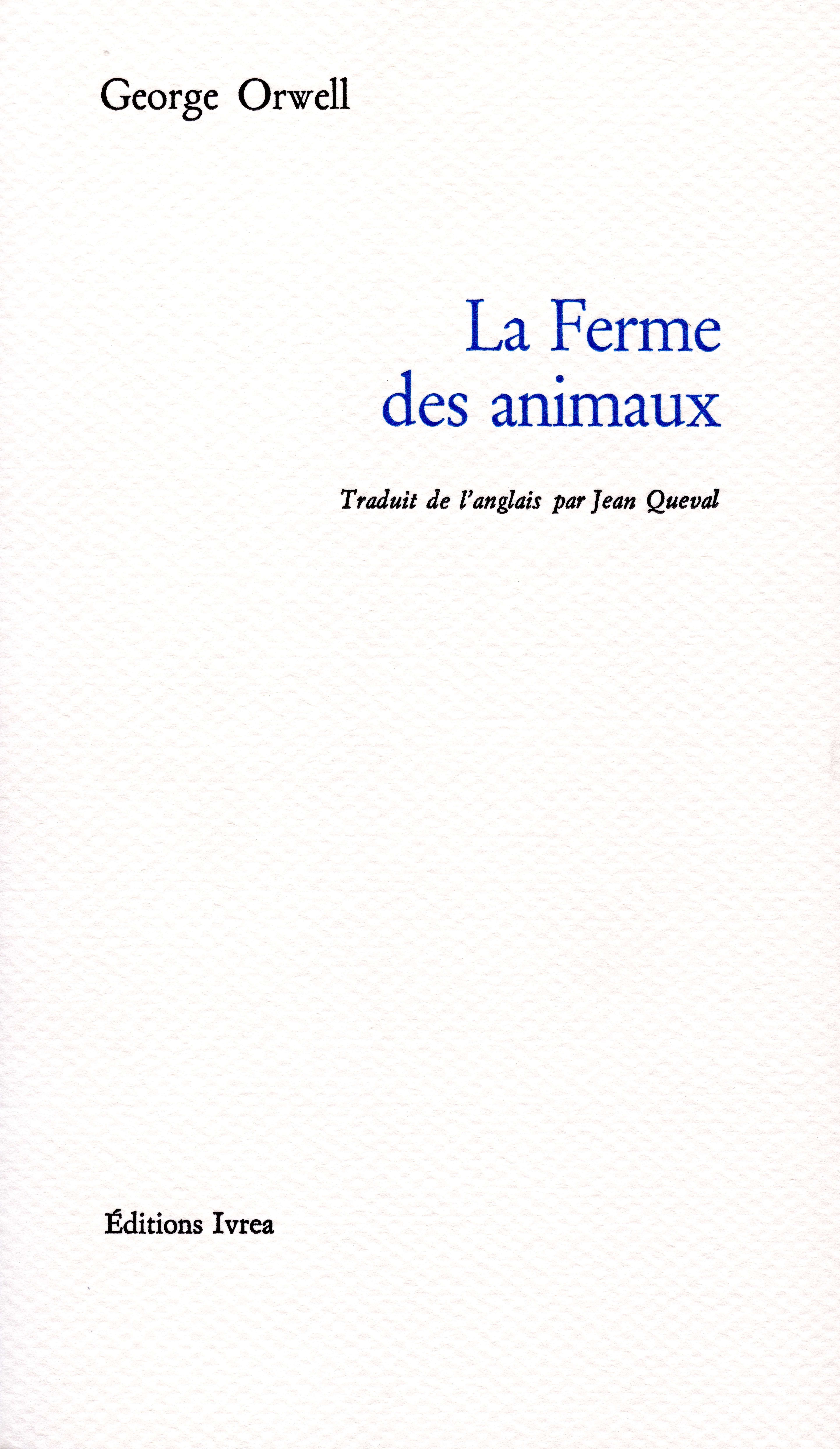FERME DES ANIMAUX