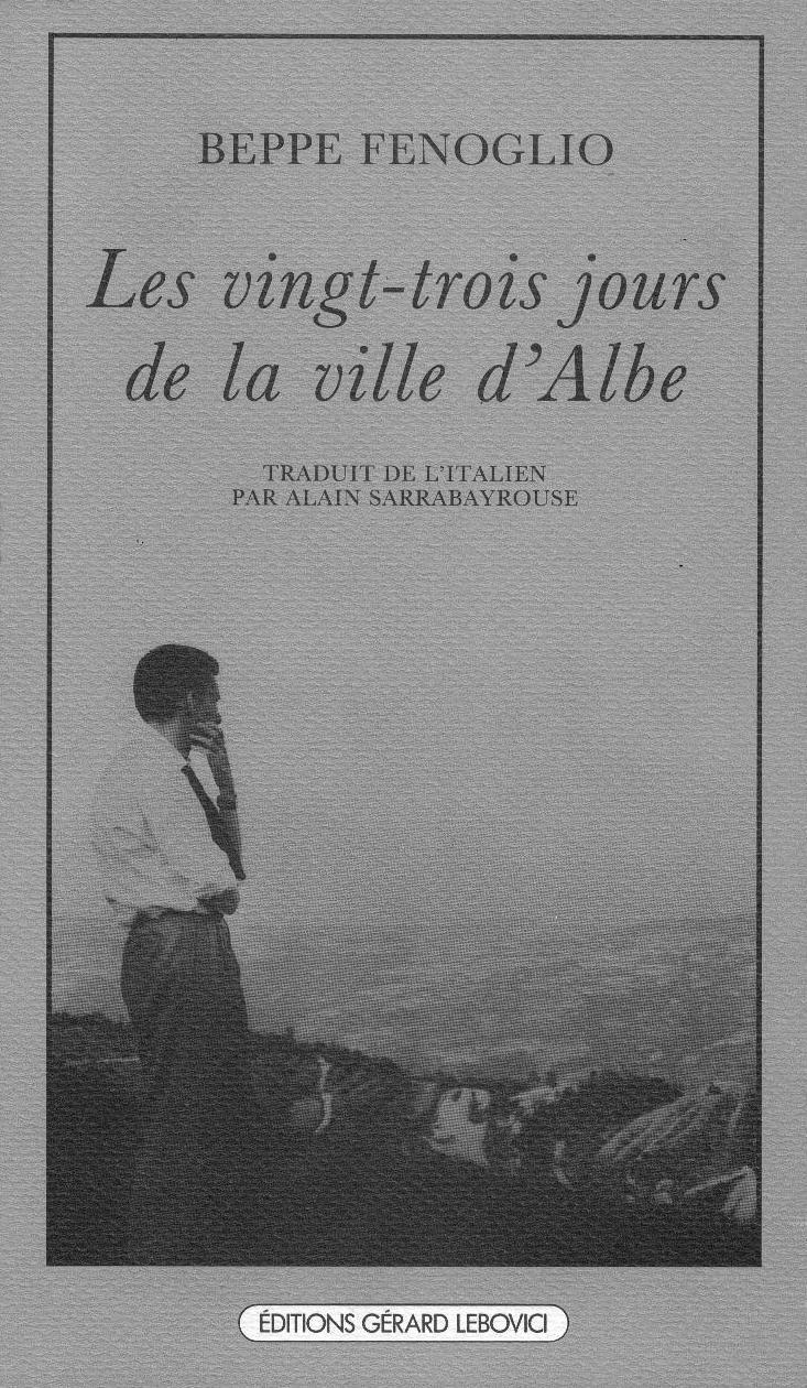 VINGT-TROIS JOURS DE LA VILLE D´ALBE