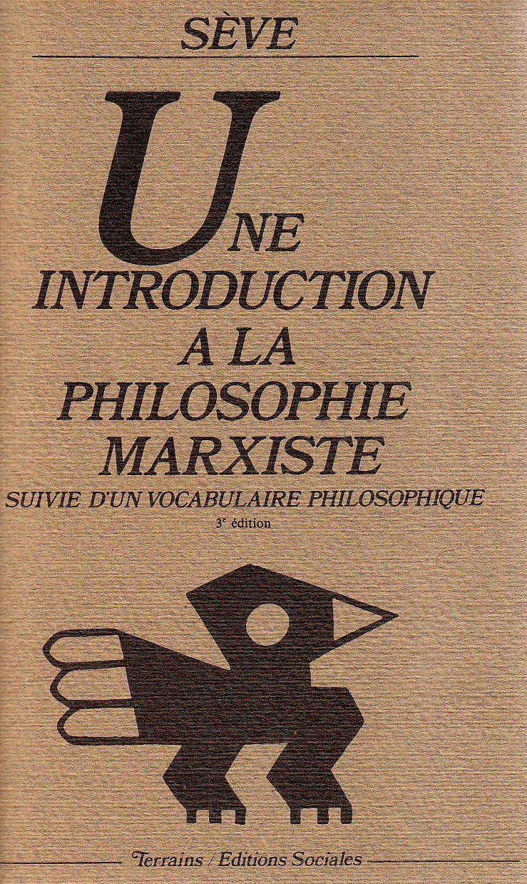 INTRODUCTION A LA PHILOSOPHIE MARXISTE B 3ED