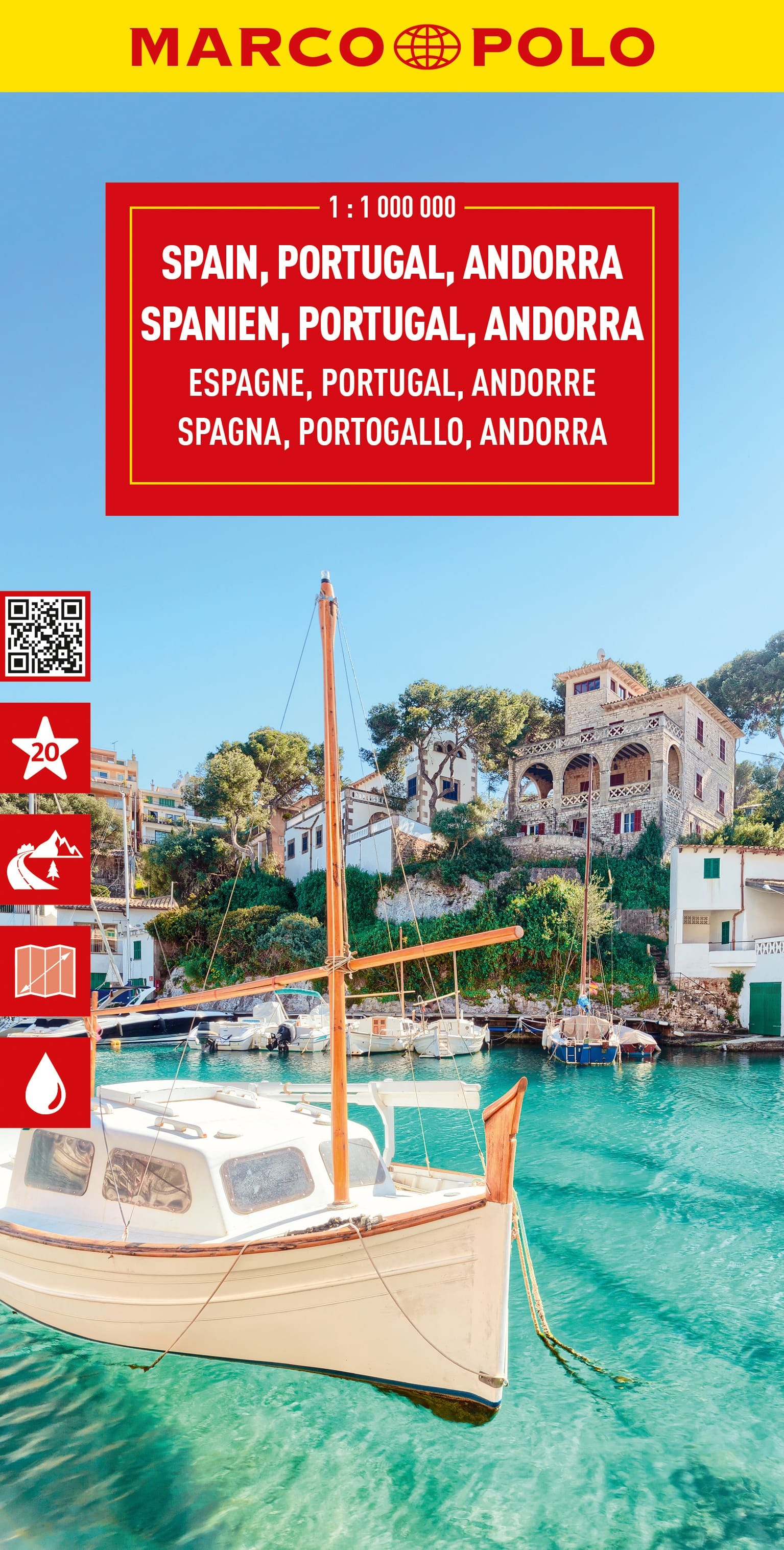 ESPAGNE, PORTUGAL, ANDORRE 1:1 MIO.