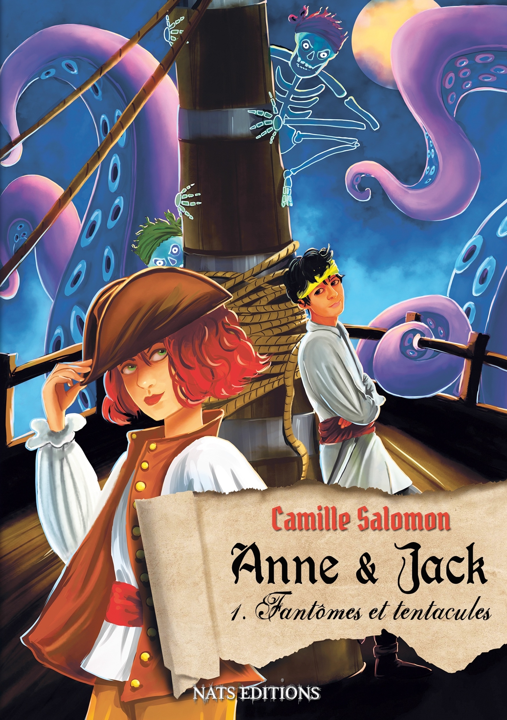 ANNE ET JACK, TOME 1 : FANTOMES ET TENTACULES