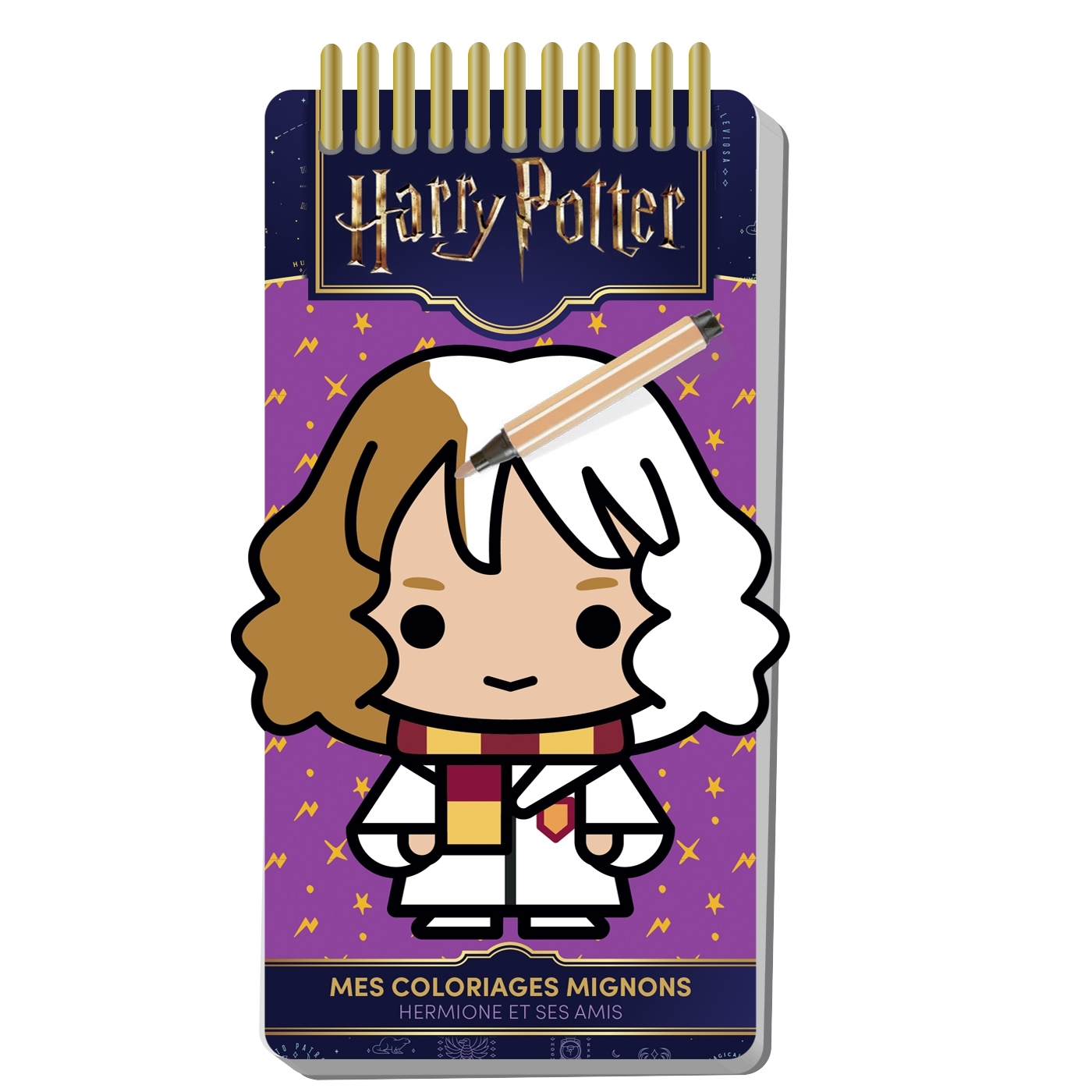 HARRY POTTER - MES COLORIAGES MIGNONS - HERMIONE ET SES AMIS