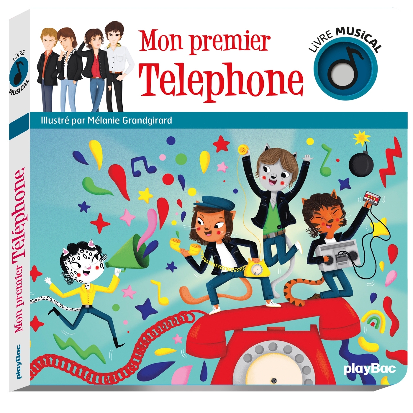 LIVRE MUSICAL - MON PREMIER TELEPHONE - AUDIO