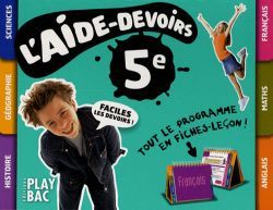 AIDE-DEVOIRS 5EME - 2008