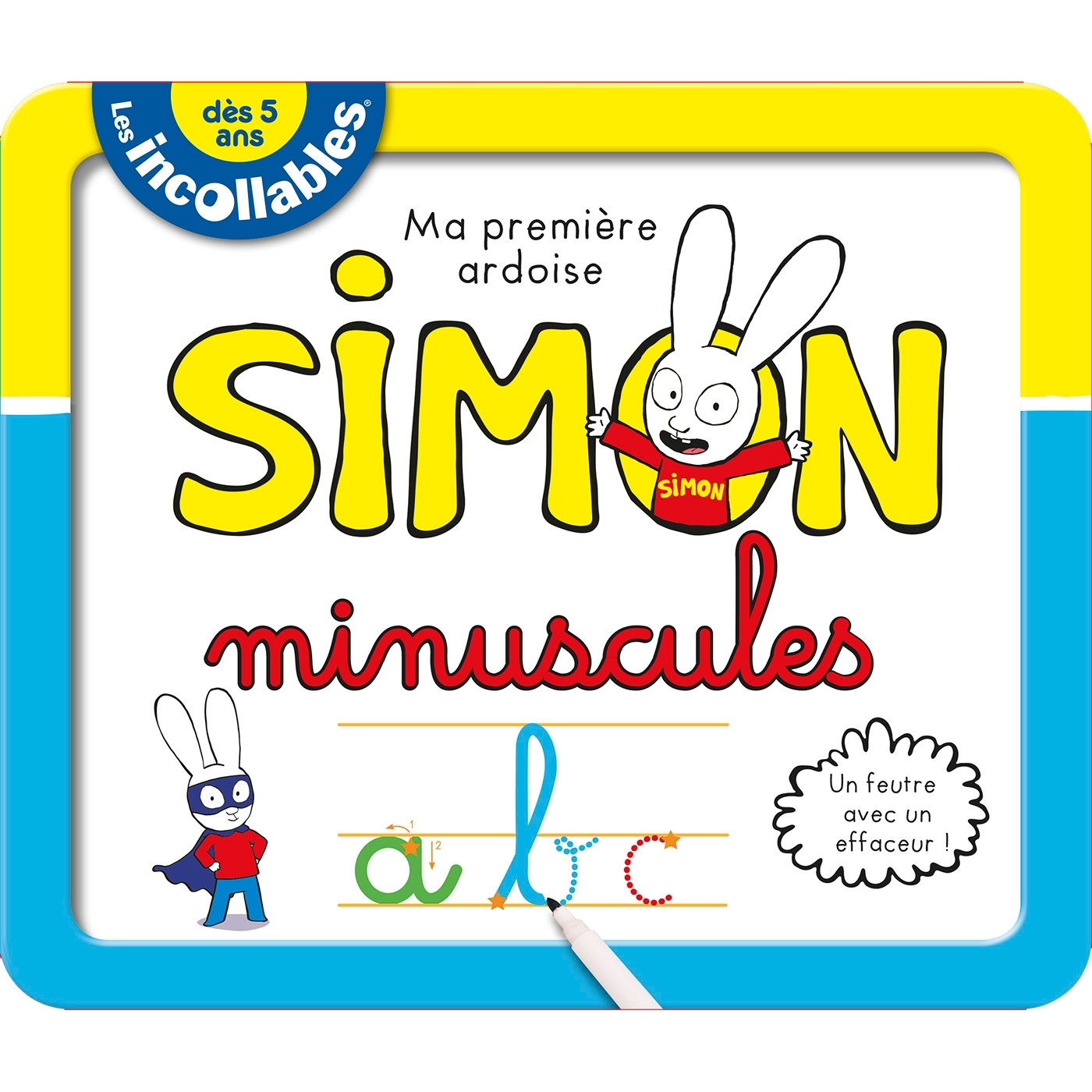 INCOLLABLES - ARDOISES EFFACABLES SIMON - MINUSCULES