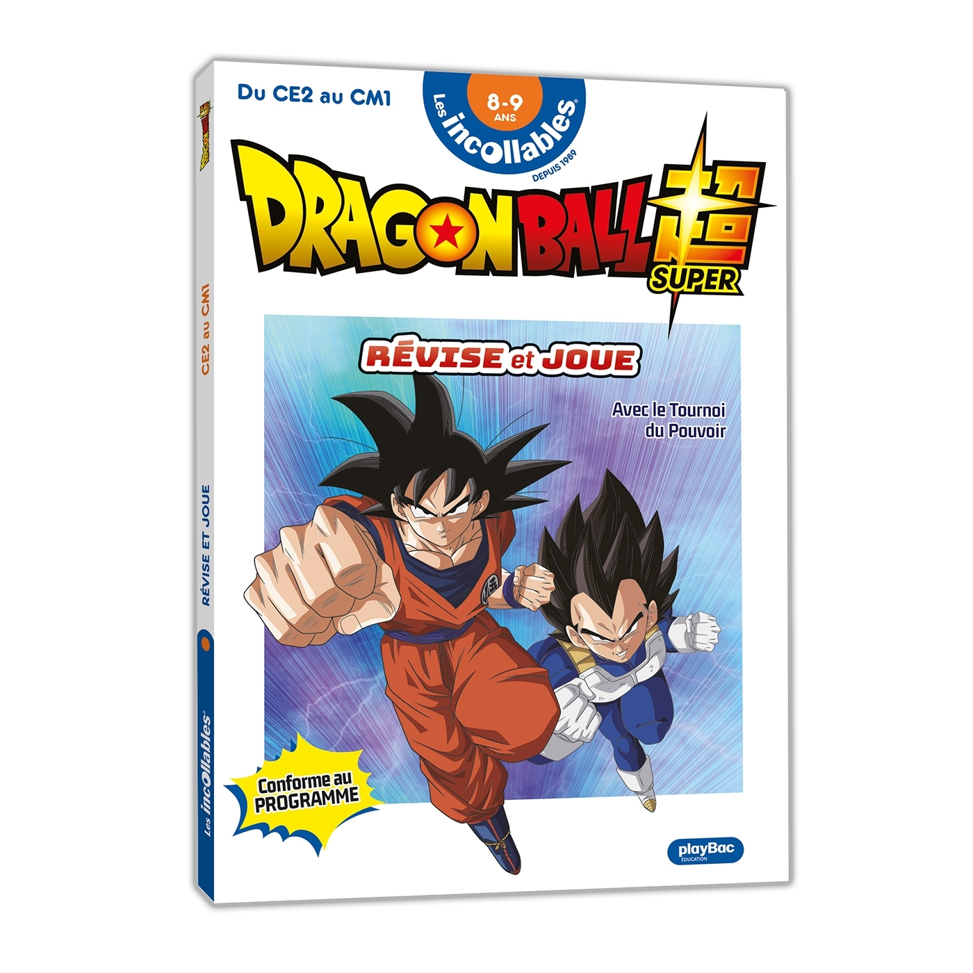 CAHIER DE VACANCES DRAGON BALL SUPER - REVISE ET JOUE - DU CE2 AU CM1 - 8/9 ANS