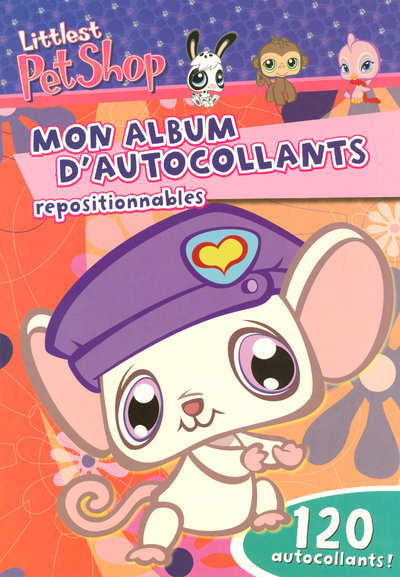 ALBUM AUTOCOLLANT LITTLEST PETSHOP