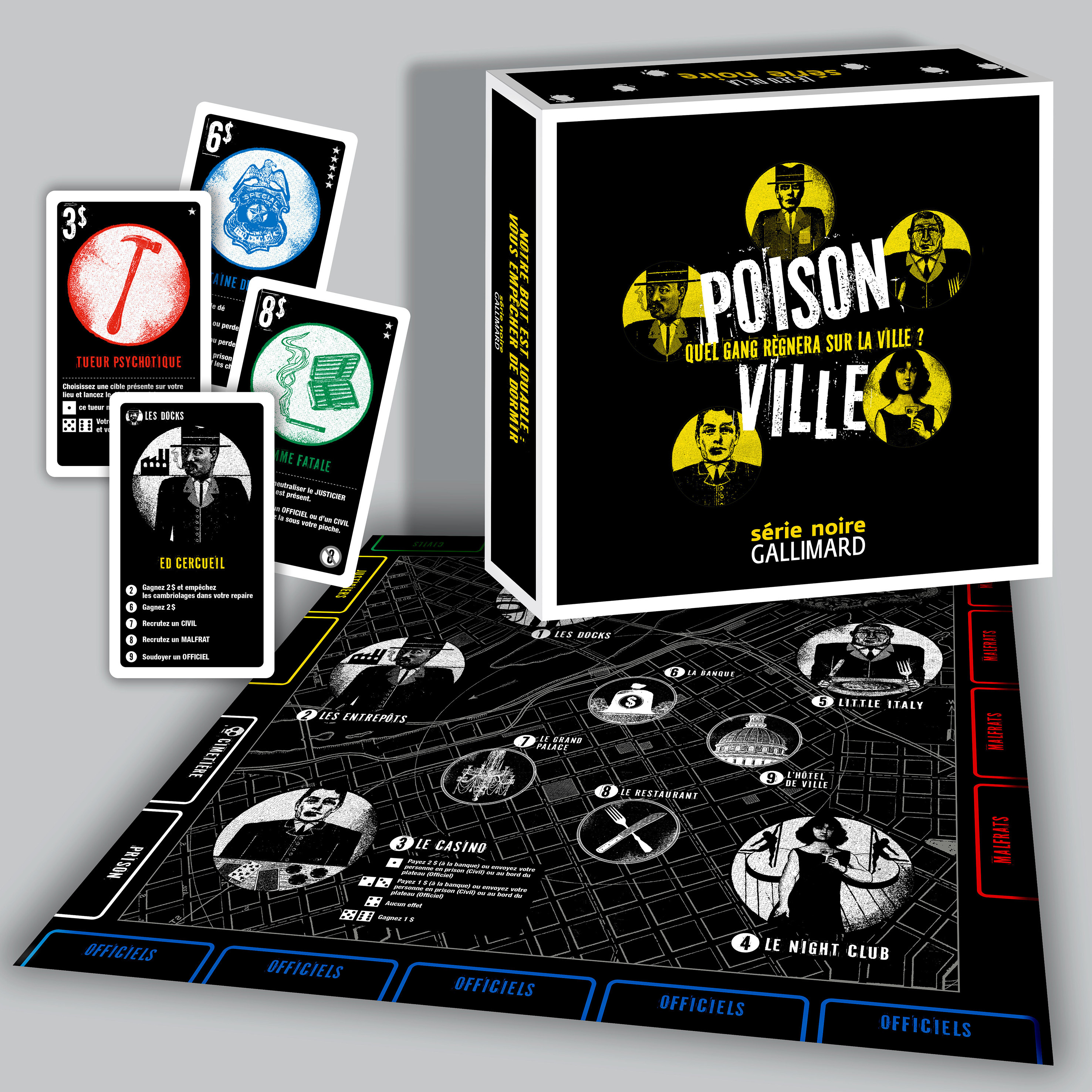 POISON VILLE - LE JEU DE LA SERIE NOIRE