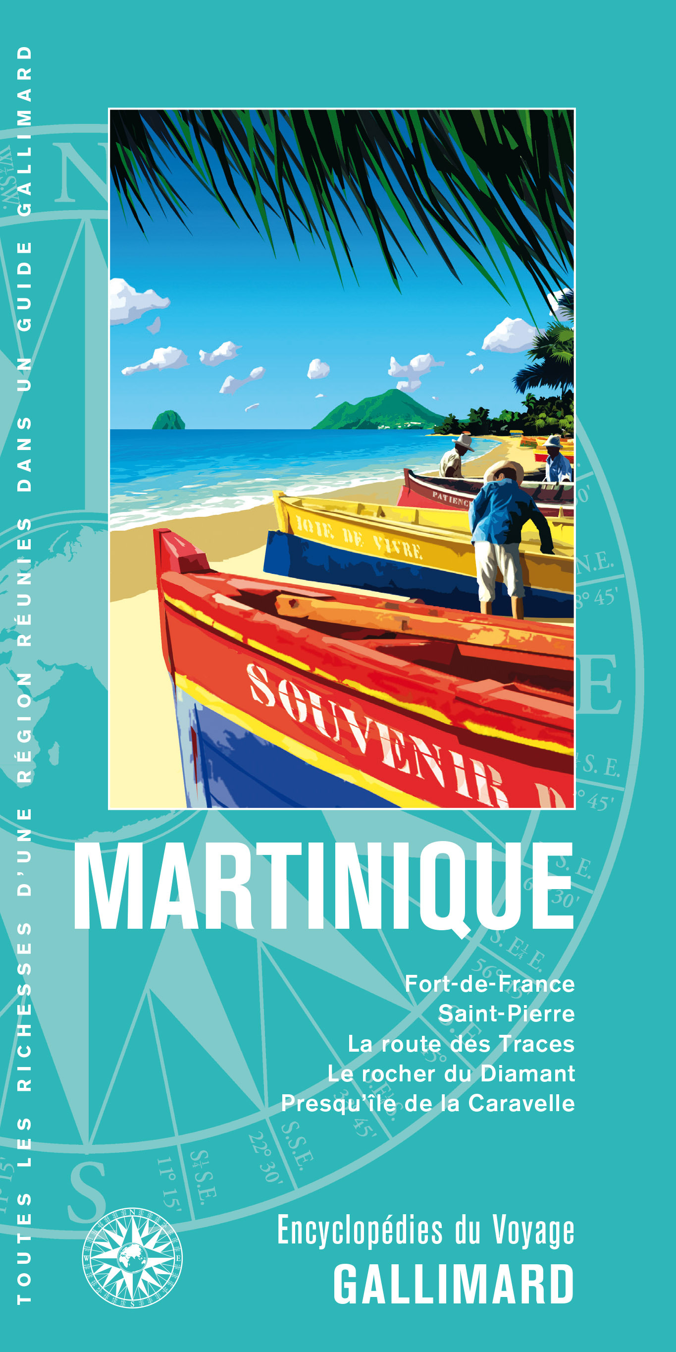 MARTINIQUE - FORT-DE-FRANCE, SAINT-PIERRE, LA ROUTE DES TRACES, LE ROCHER DU DIAMANT, PRESQU´ILE DE