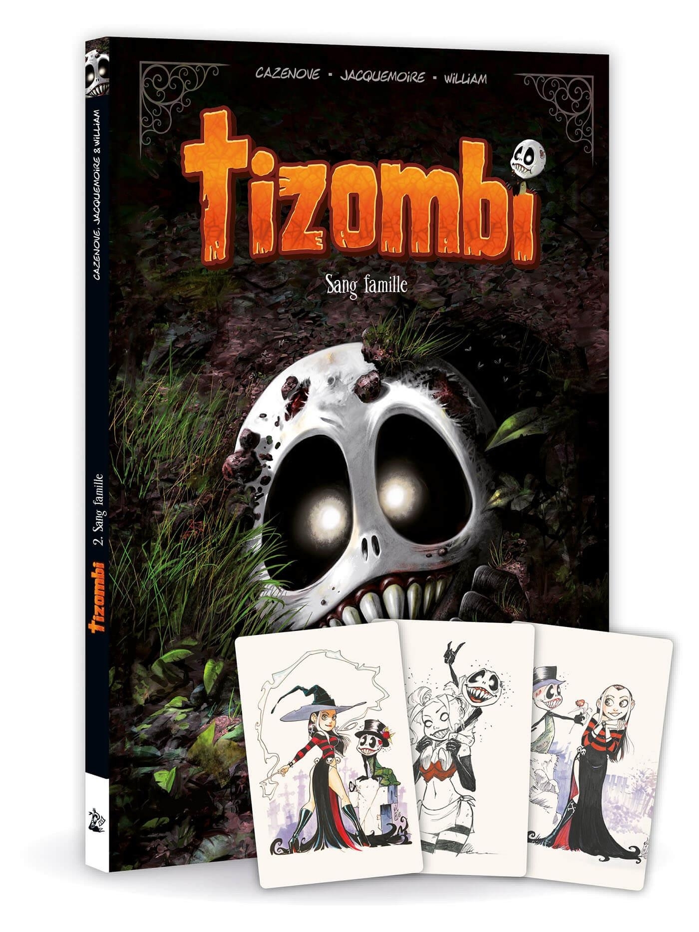 TIZOMBI - TOME 02 + CADEAU - SANG FAMILLE