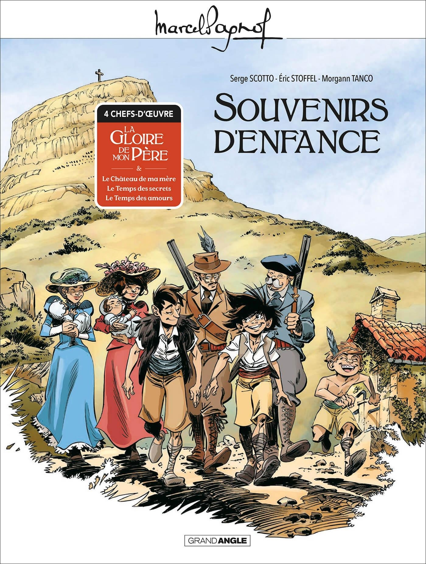 LE M. PAGNOL EN BD : TEMPS DES SECRETS - M. PAGNOL EN BD : SOUVENIRS D´ENFANCE - INTEGRALE