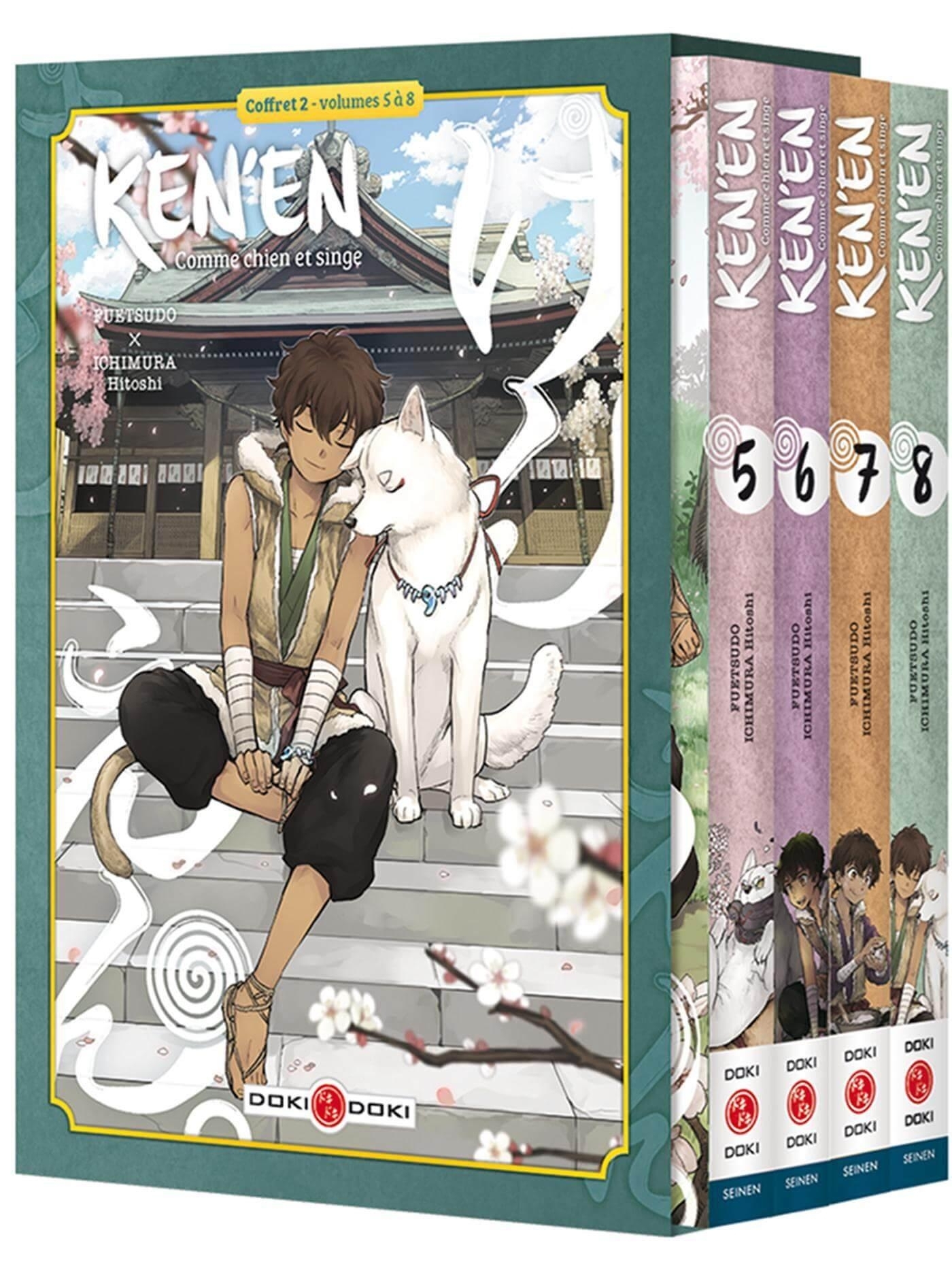 KEN´EN - COMME CHIEN ET SINGE - COFFRET - VOL. 05 A 08