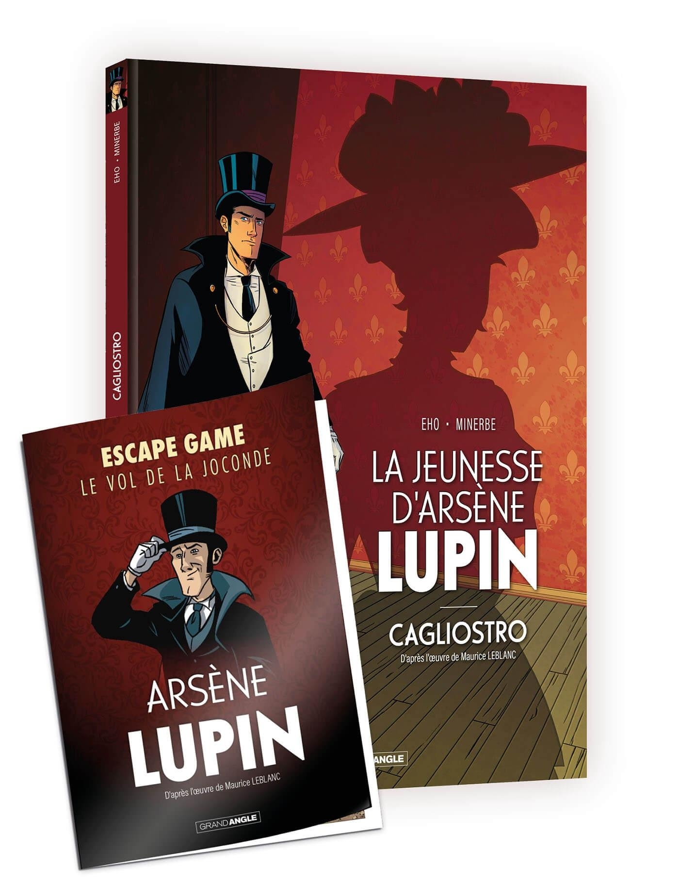 ARSENE LUPIN - T01 - LA JEUNESSE D´ARSENE LUPIN - CAGLIOSTRO + ESCAPE GAME OFFERT - OU LA NAISSANCE