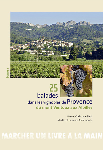 25 BALADES DANS LES VIGNOBLES DE PROVENCE - TOME 1 - DU MONT VENTOUX AUX ALPILLES
