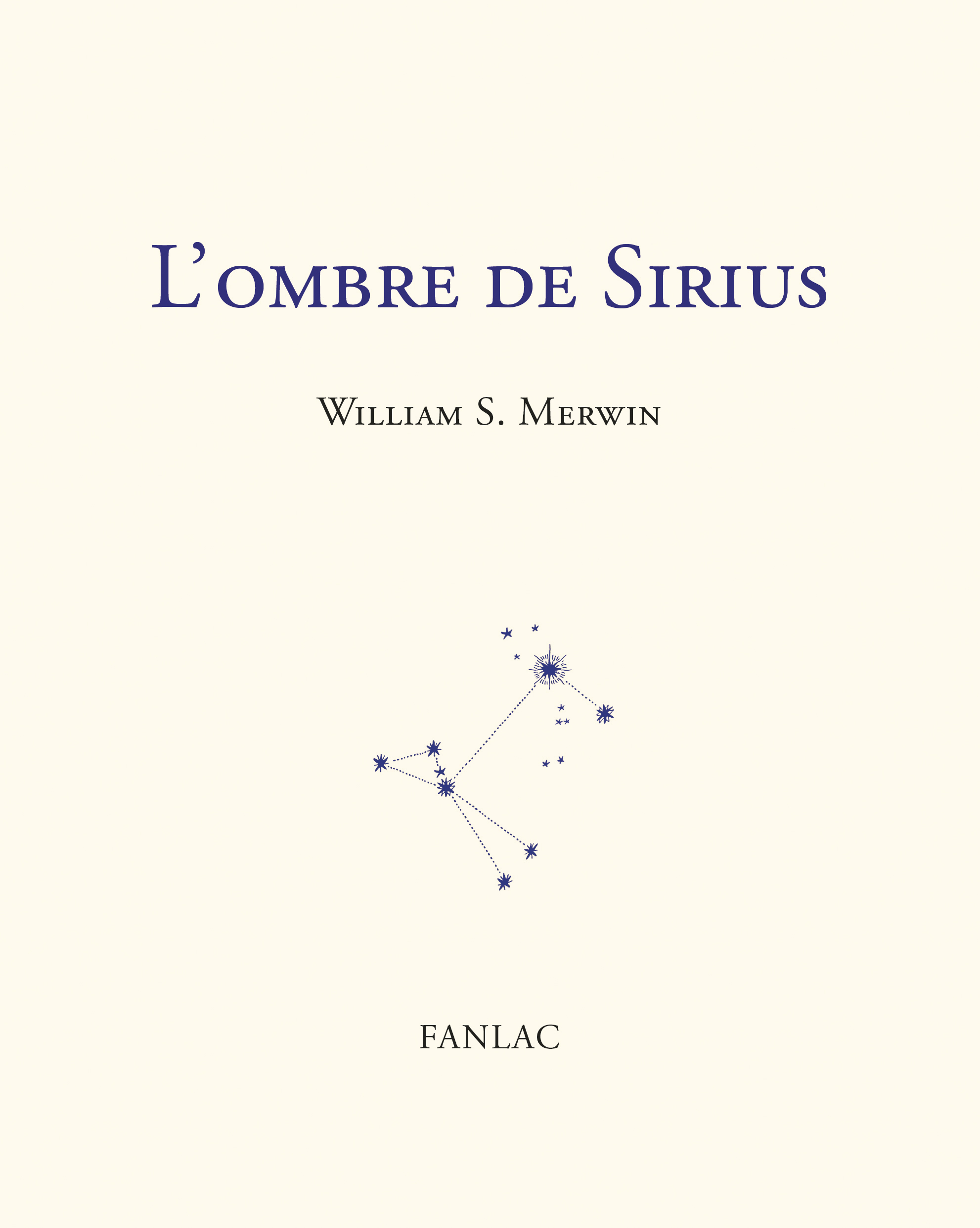 L´OMBRE DE SIRIUS