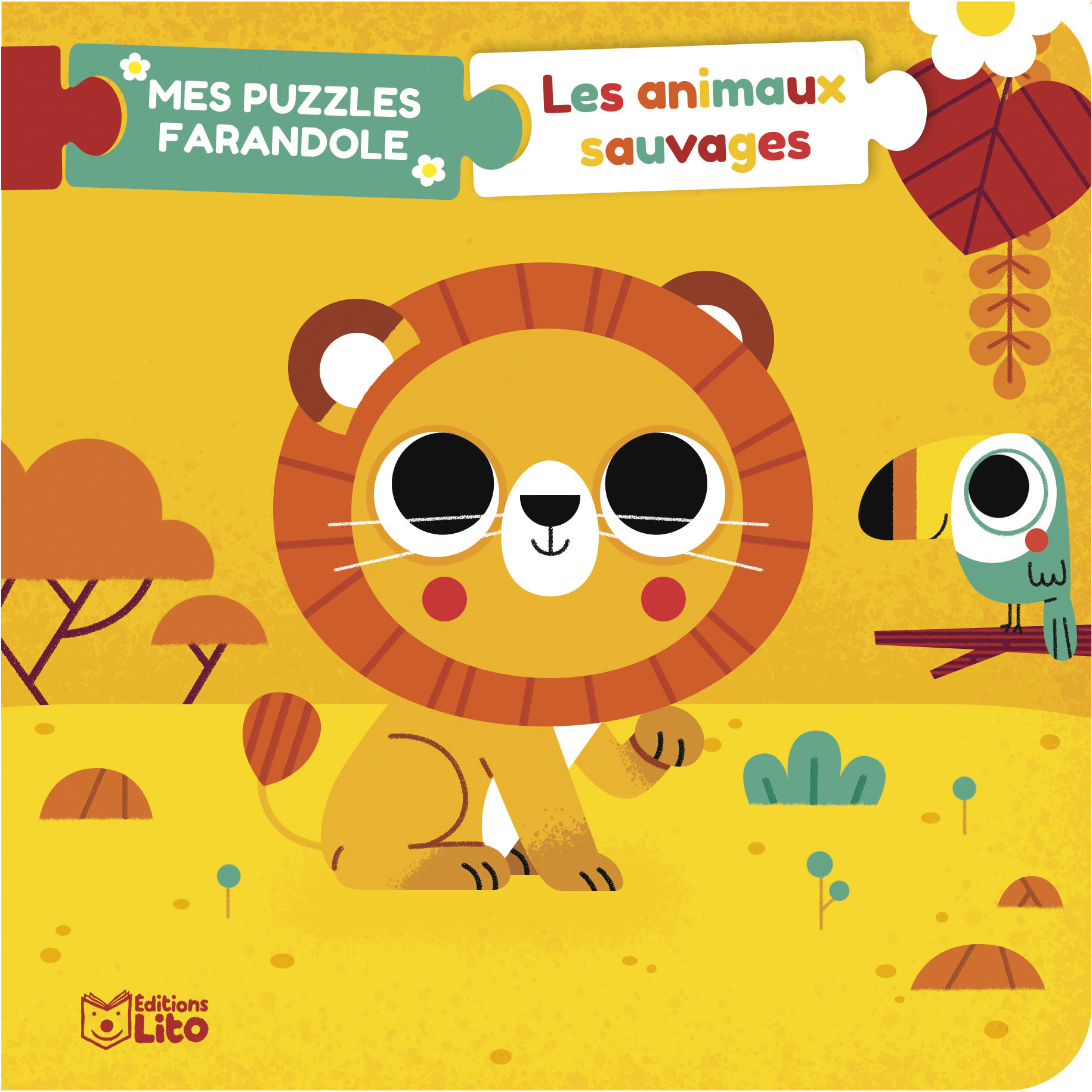 MES PUZZLES FARANDOLE - ANIMAUX SAUVAGES