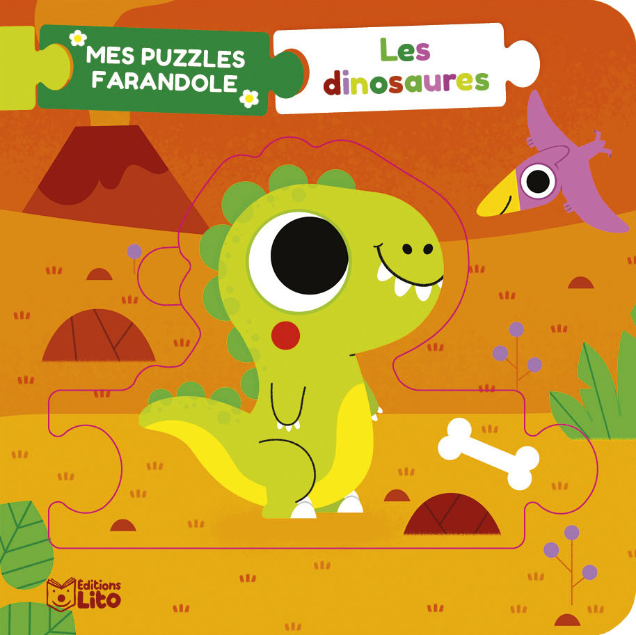 MES PUZZLES FARANDOLE DINOSAURES