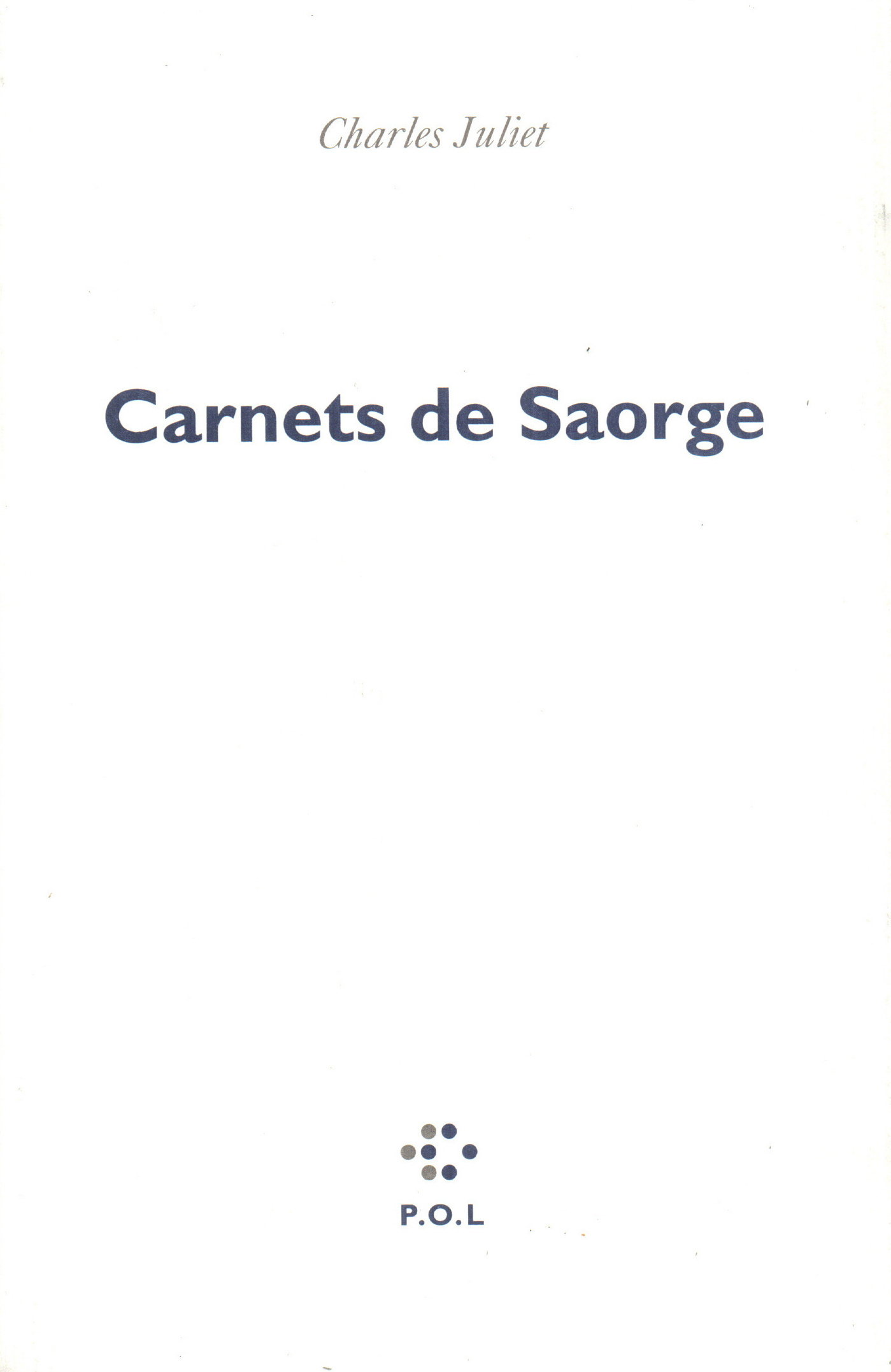 CARNETS DE SAORGE