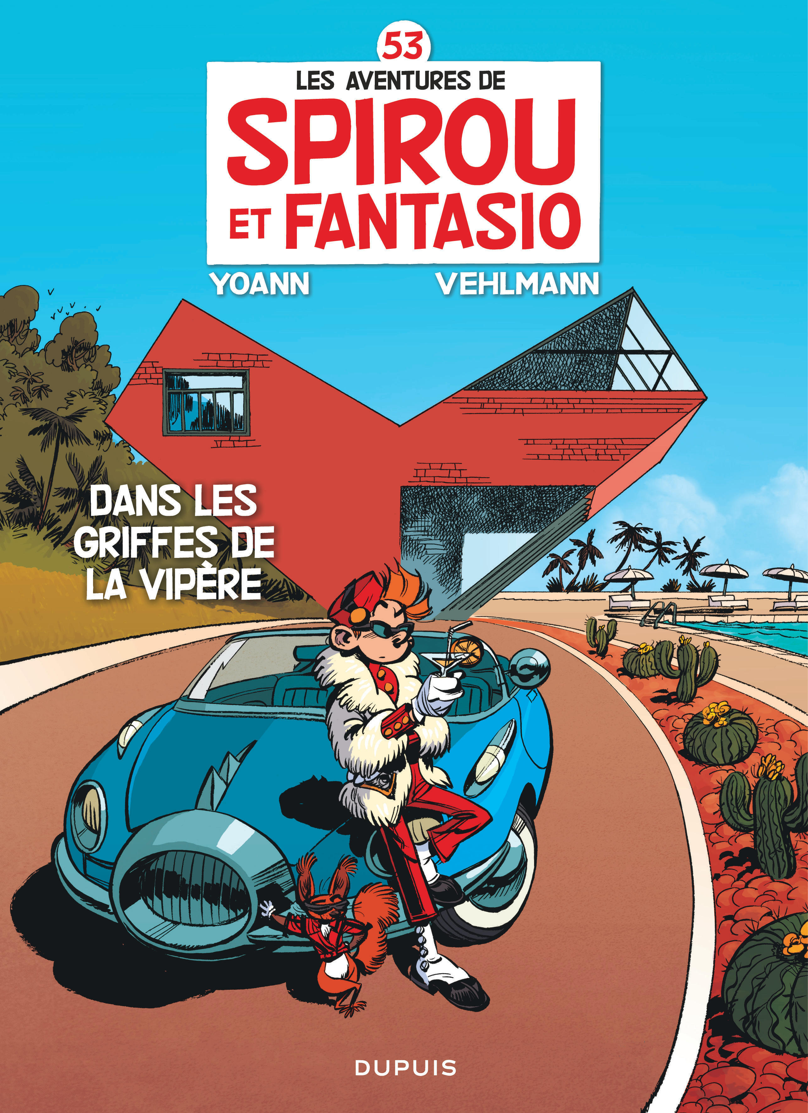 SPIROU ET FANTASIO T53 DANS LES GRIFFES DE LA VIPERE (ED SILVER)