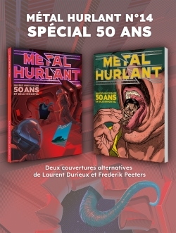 METAL HURLANT N 14 - NUMERO ANNIVERSAIRE : 50 ANS ET DEJA IMMORTEL