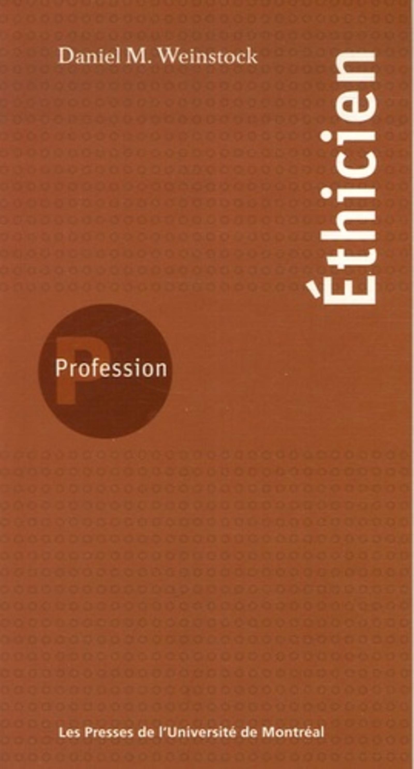 PROFESSION ETHICIEN